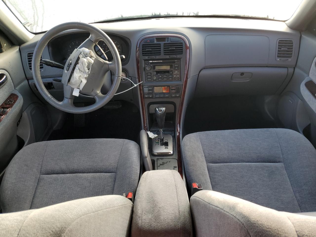2004 Kia Optima Lx Серый vin: KNAGD128845296158
