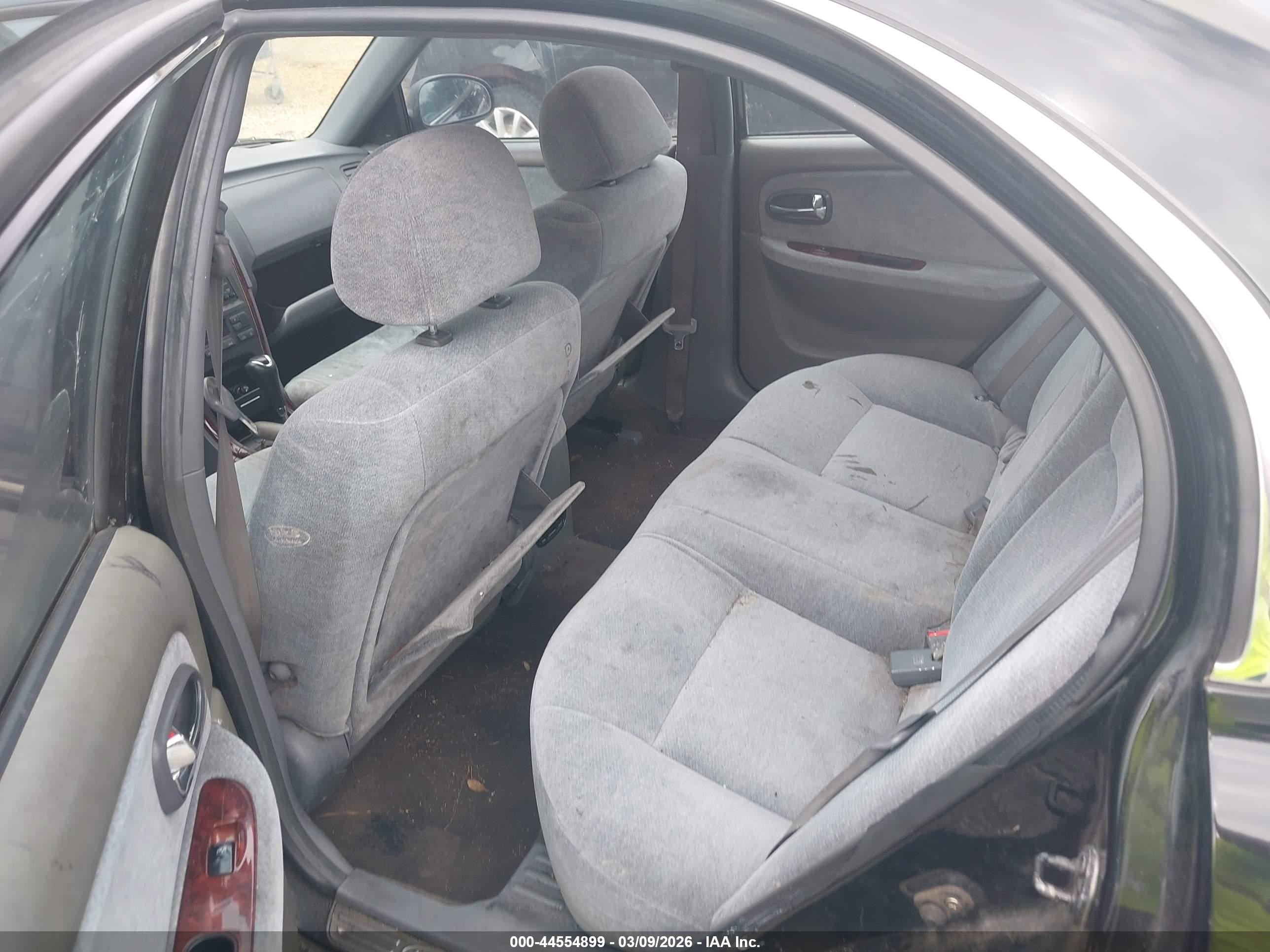 2004 Kia Optima Ex V6/lx V6 Black vin: KNAGD128845304341