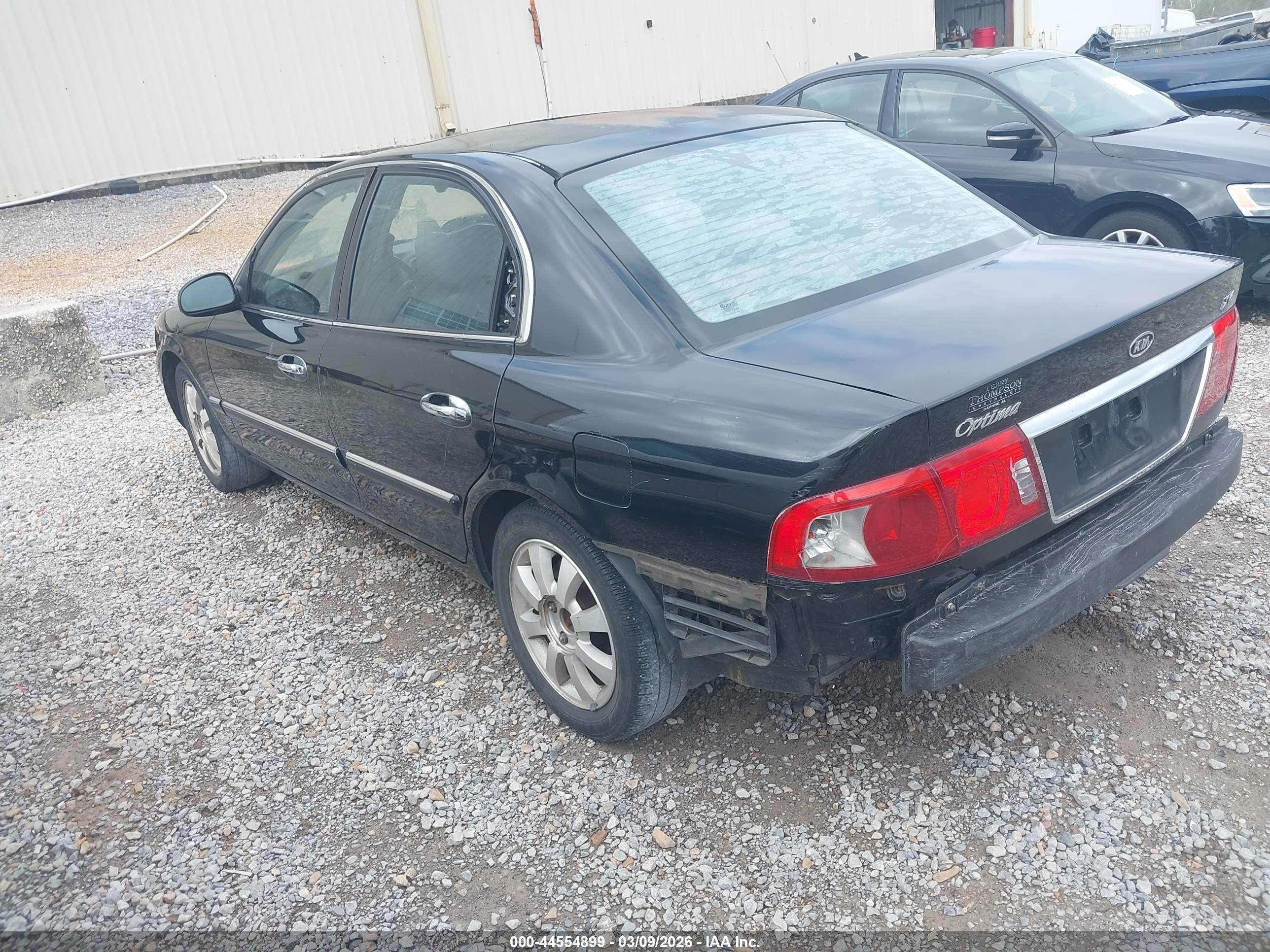 2004 Kia Optima Ex V6/lx V6 Black vin: KNAGD128845304341