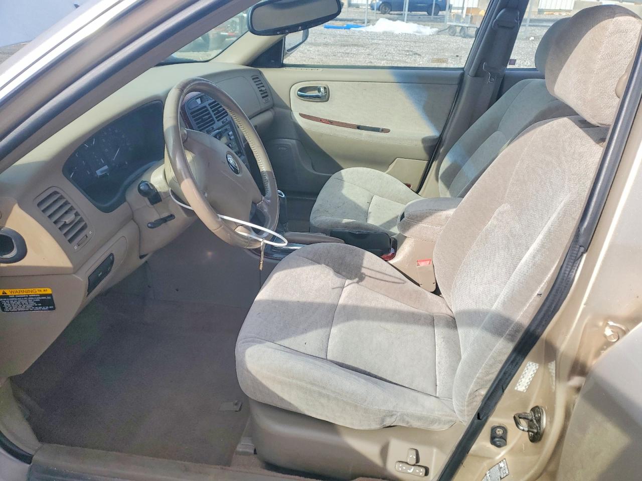 2004 Kia Optima Lx Silver vin: KNAGD128845317865