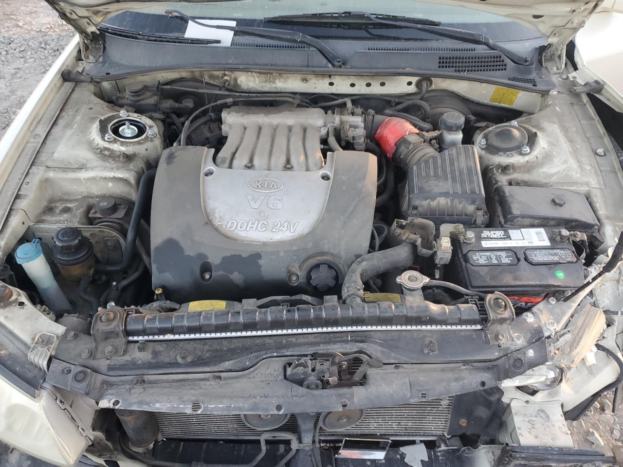 2002 Kia Optima Magentis Кремовый vin: KNAGD128925173238