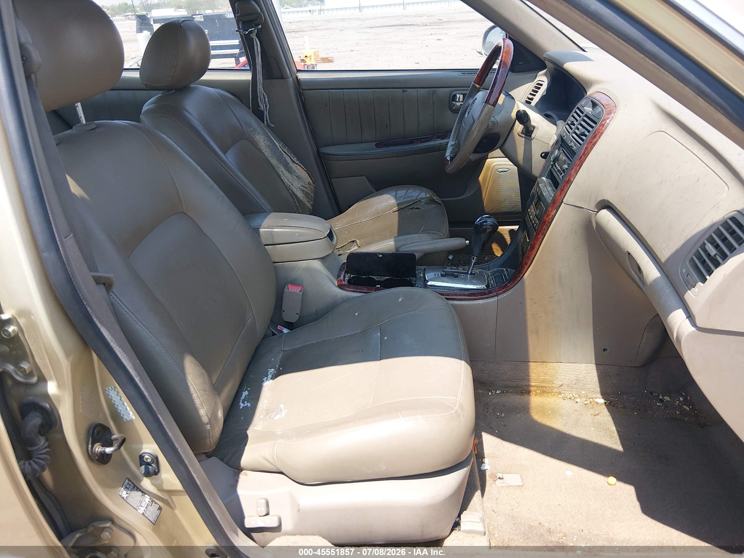 2003 Kia Optima Lx V6/se V6 Золотой vin: KNAGD128935208779