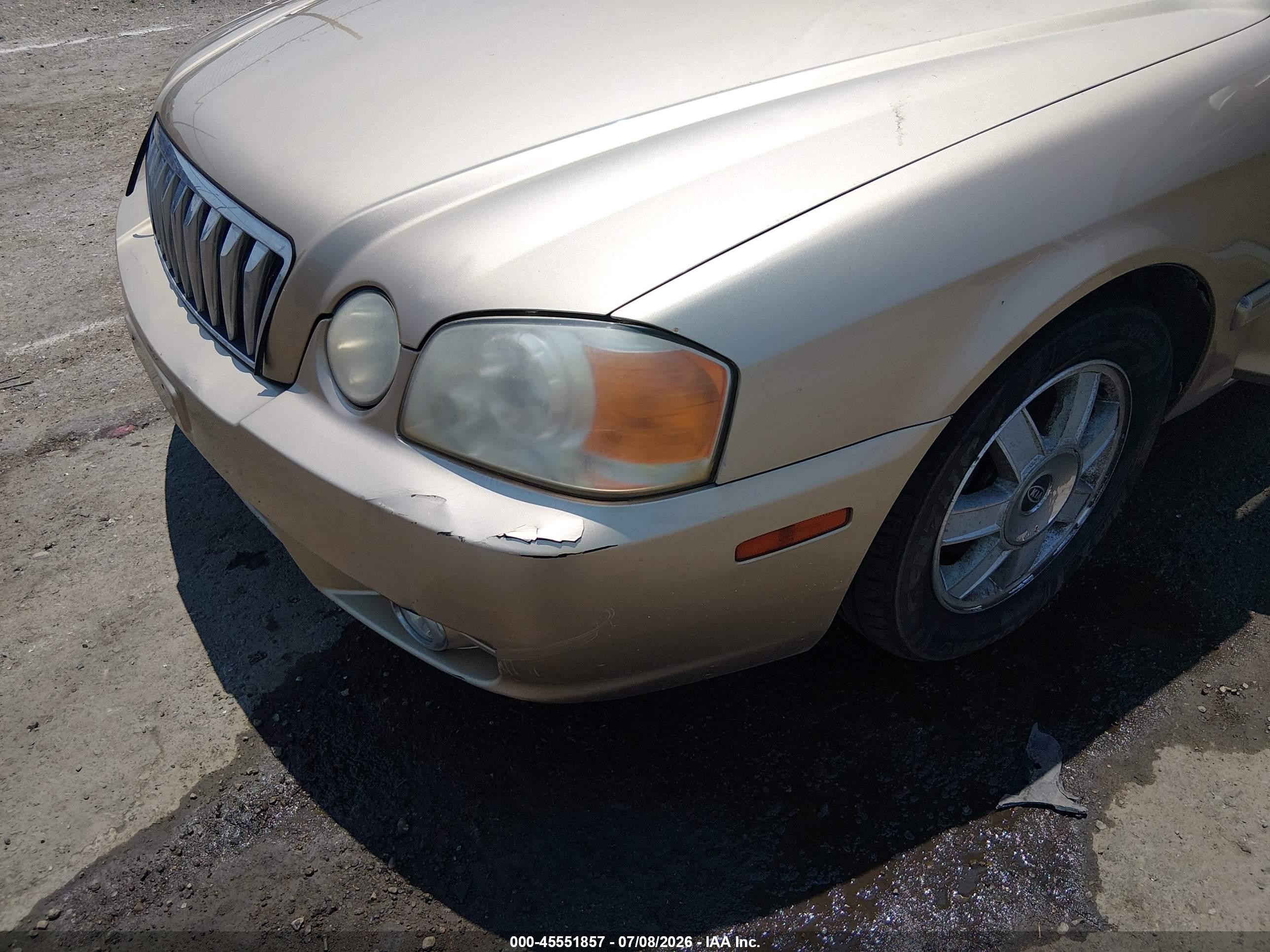 2003 Kia Optima Lx V6/se V6 Золотой vin: KNAGD128935208779