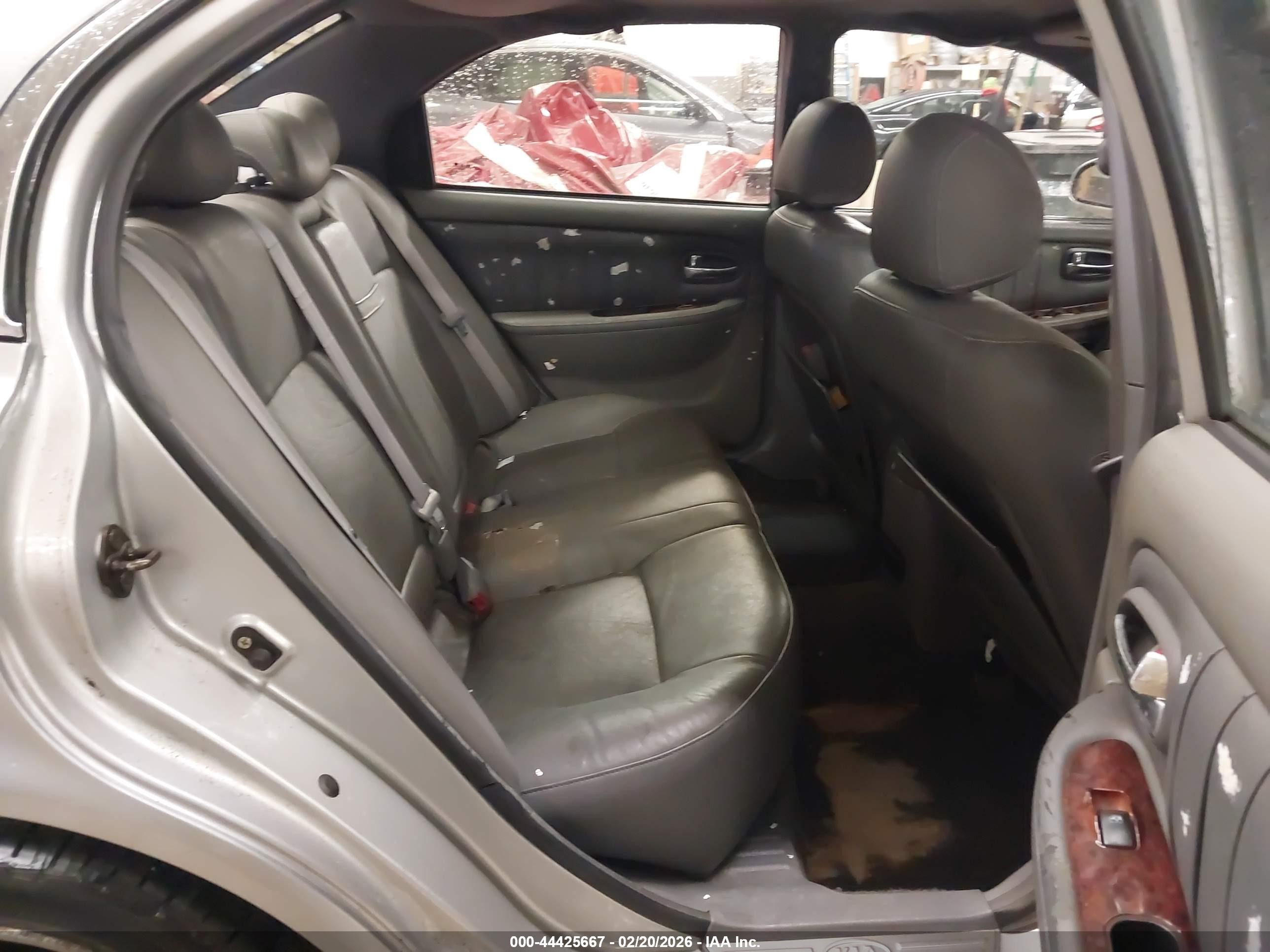 2004 Kia Optima Ex V6/lx V6 Silver vin: KNAGD128945293124