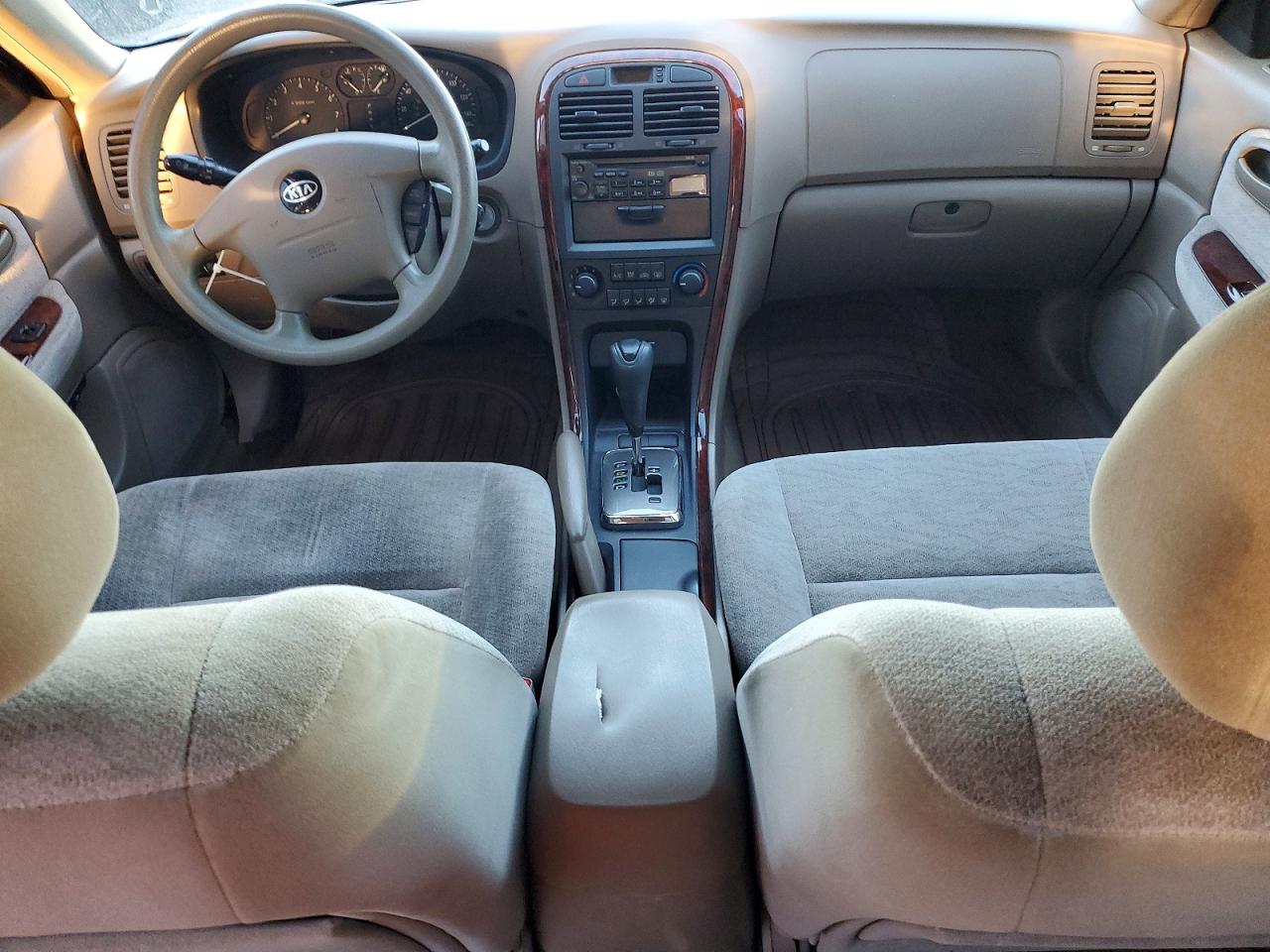 2005 Kia Optima Lx V6 Черный vin: KNAGD128955393130