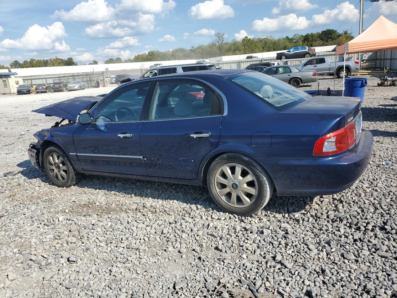 2004 Kia Optima Lx Blue vin: KNAGD128X45371409
