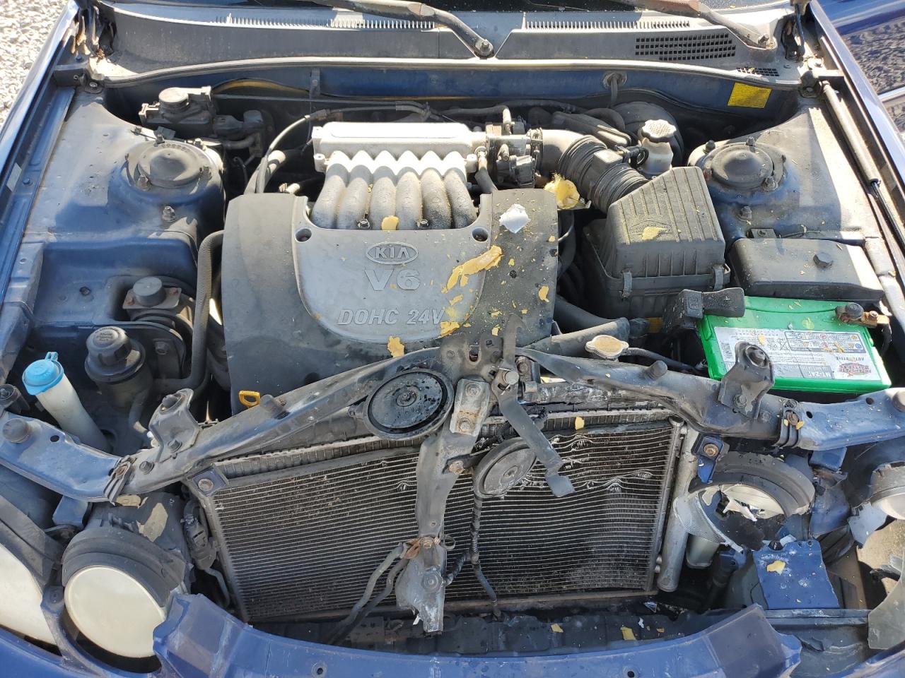 2004 Kia Optima Lx Blue vin: KNAGD128X45371409