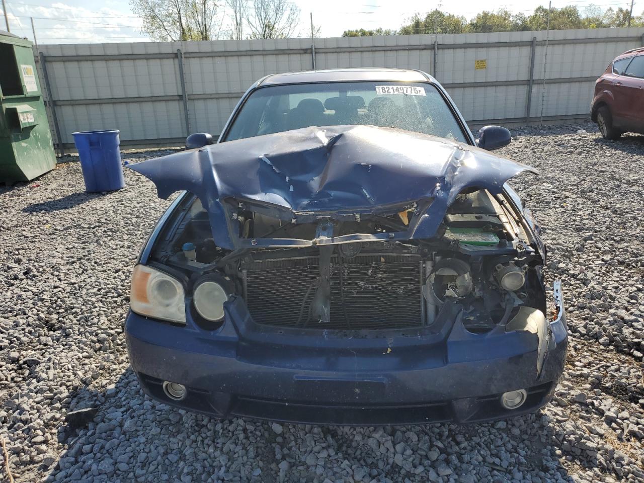 2004 Kia Optima Lx Blue vin: KNAGD128X45371409