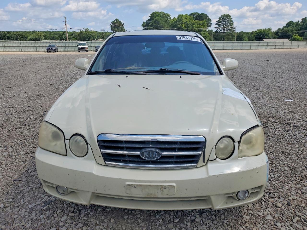 2006 Kia Optima Lx V6 Белый vin: KNAGD128X65444054