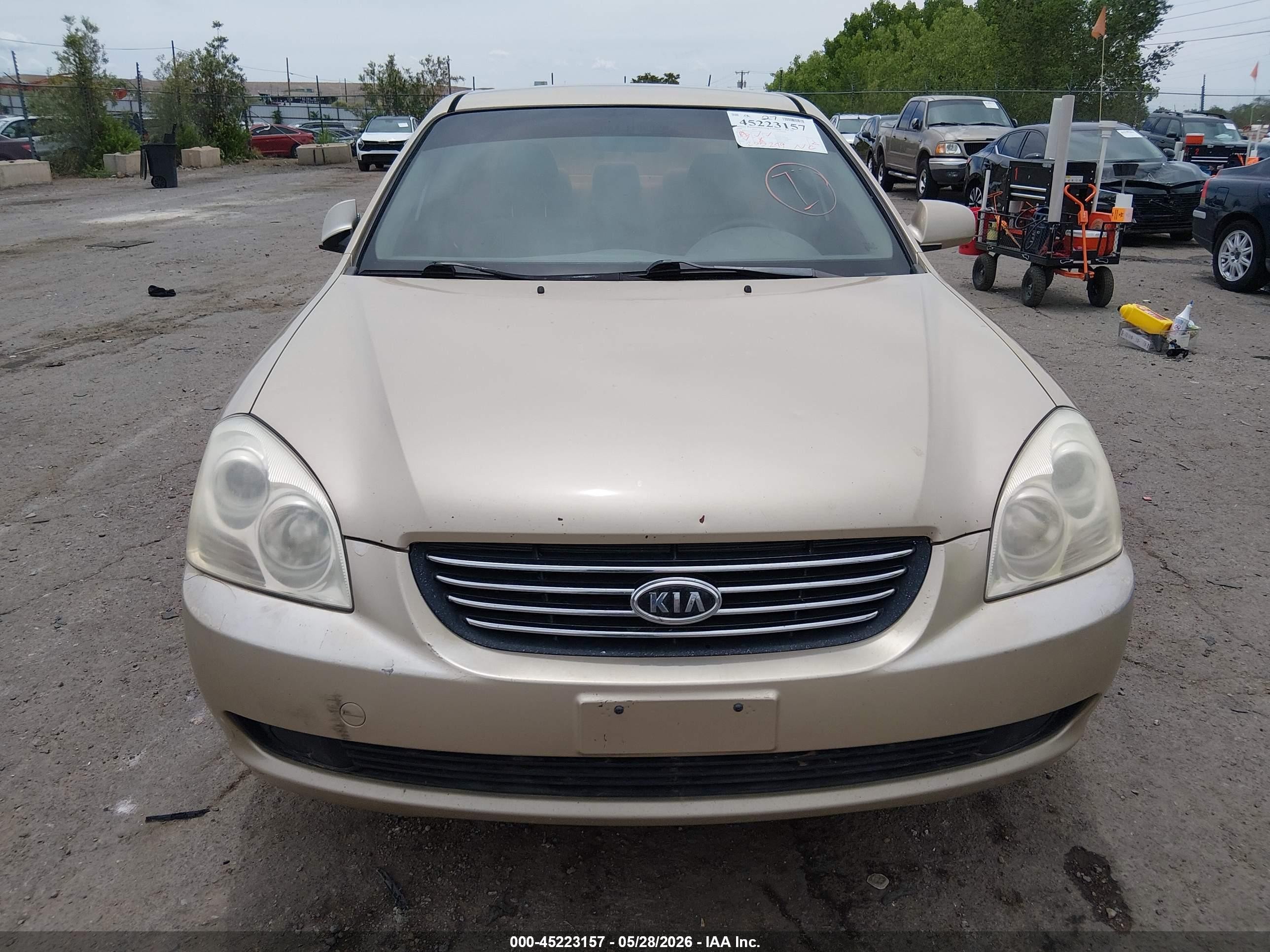 2008 Kia Optima Lx Gold vin: KNAGE123085167709