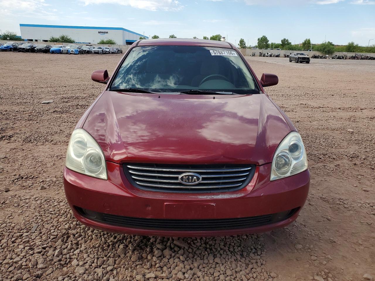2008 Kia Optima Lx Red vin: KNAGE123085184137