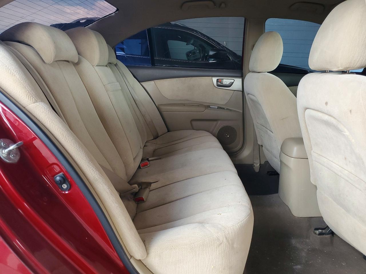 2008 Kia Optima Lx Red vin: KNAGE123085184137