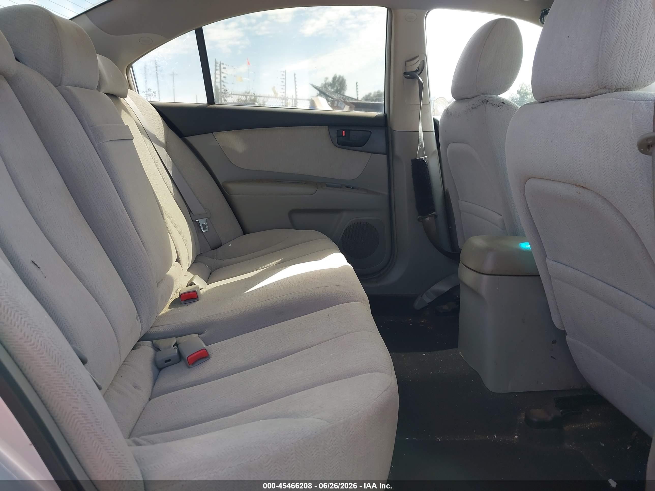 2008 Kia Optima Lx Silver vin: KNAGE123285189761