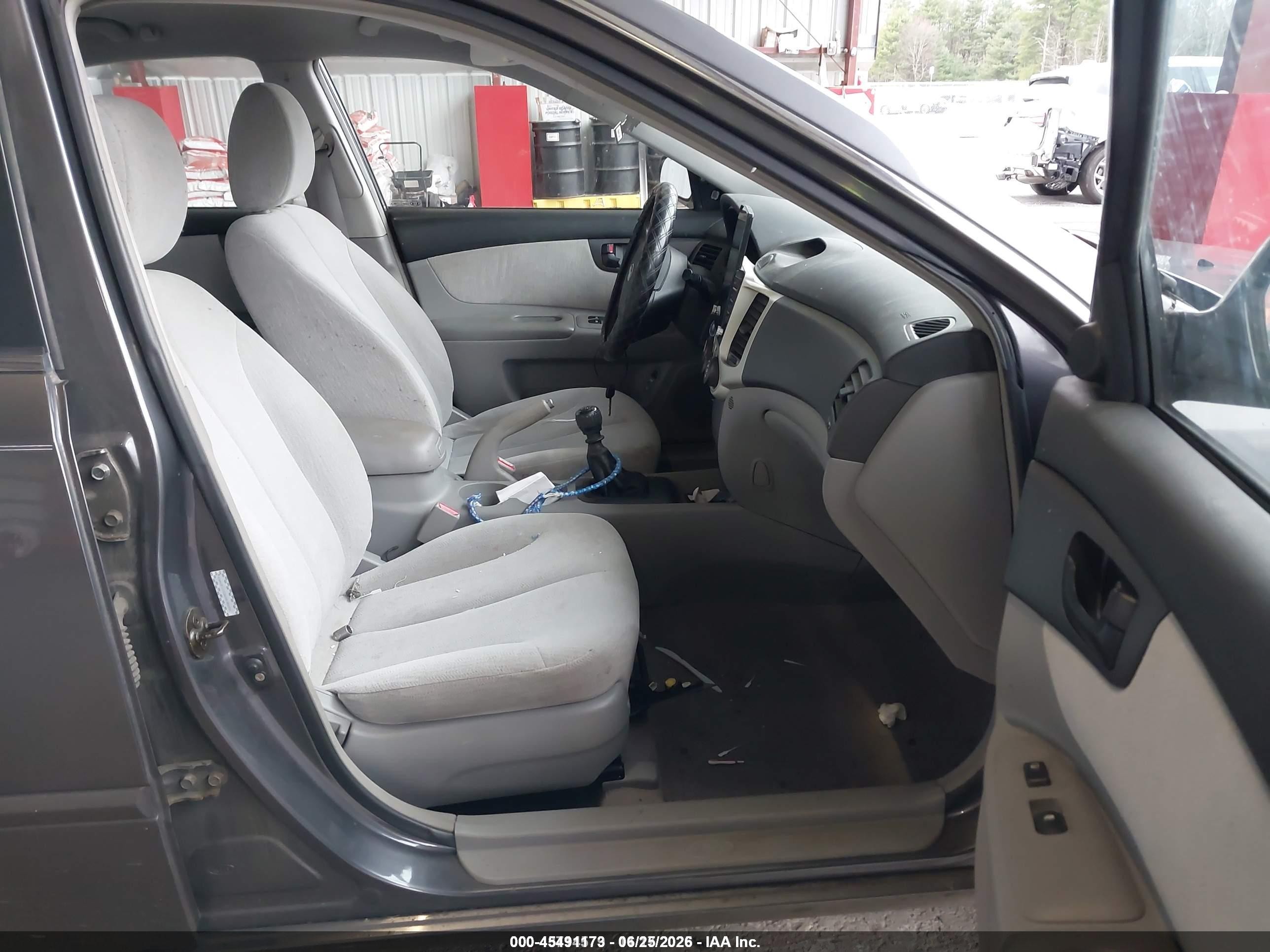 2006 Kia Optima Ex (new)/lx (new) Gray vin: KNAGE123365038280