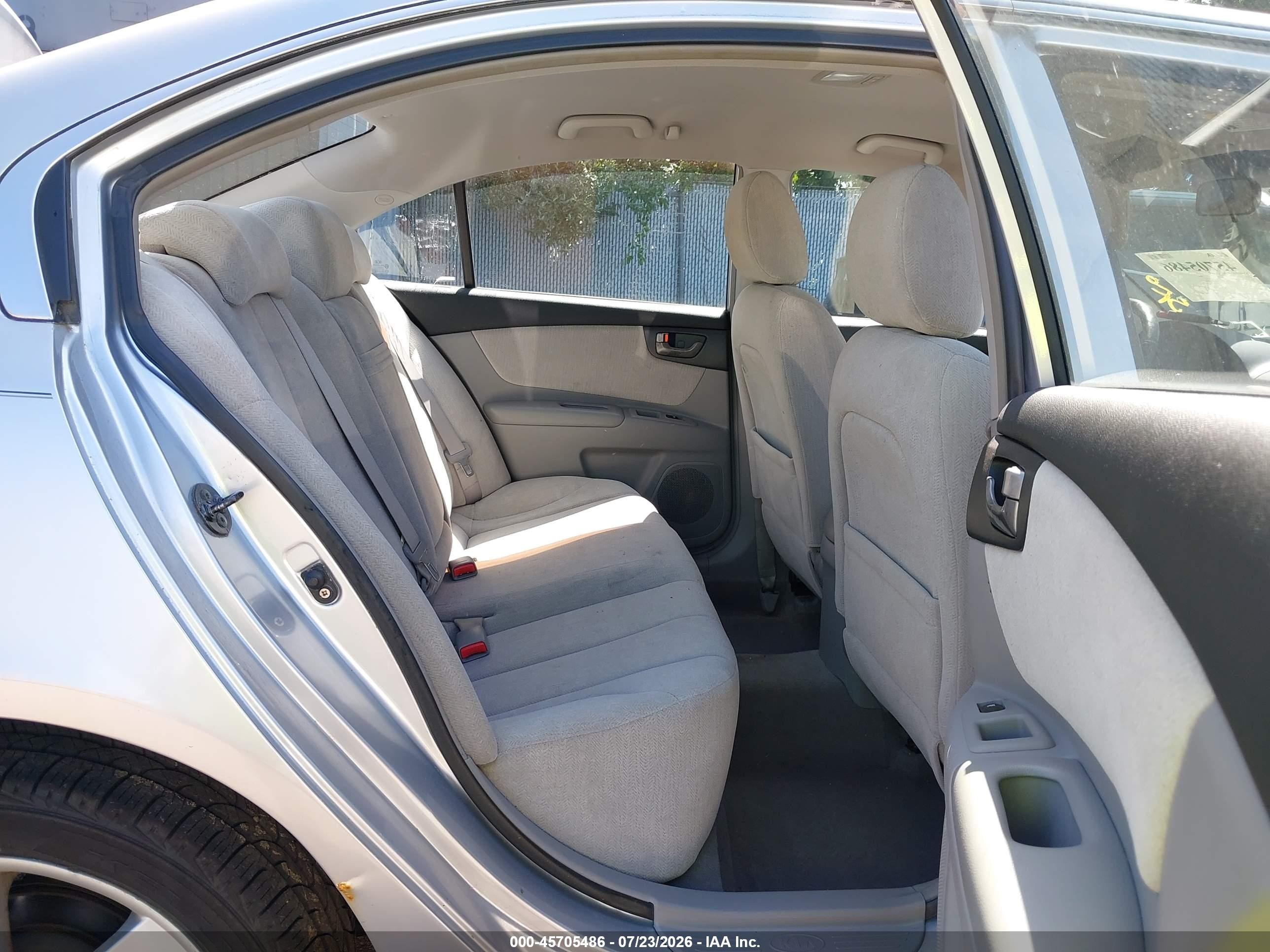 2006 Kia Optima Ex (new)/lx (new) Silver vin: KNAGE123365060831
