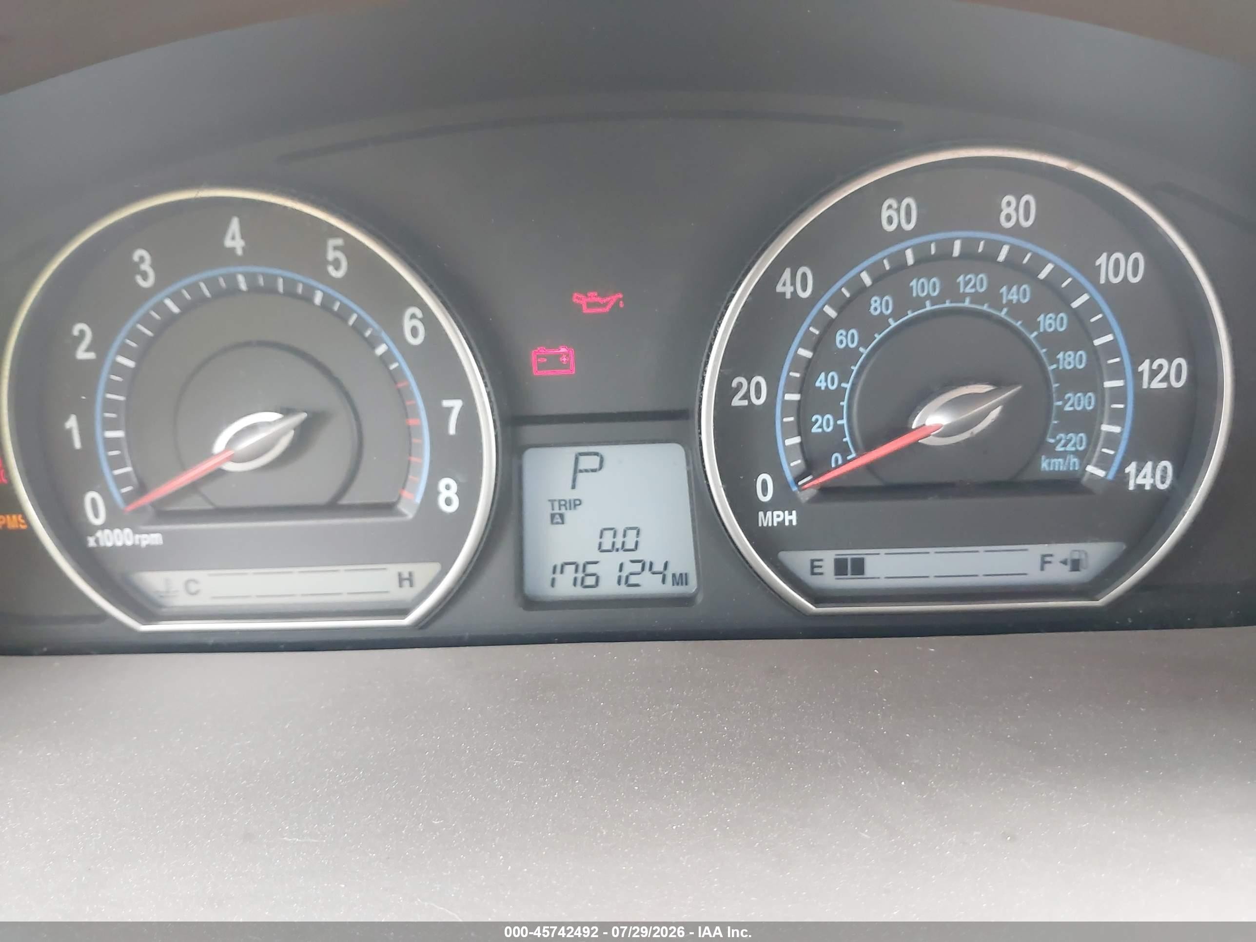 2007 Kia Optima Lx Champagne vin: KNAGE123375129762