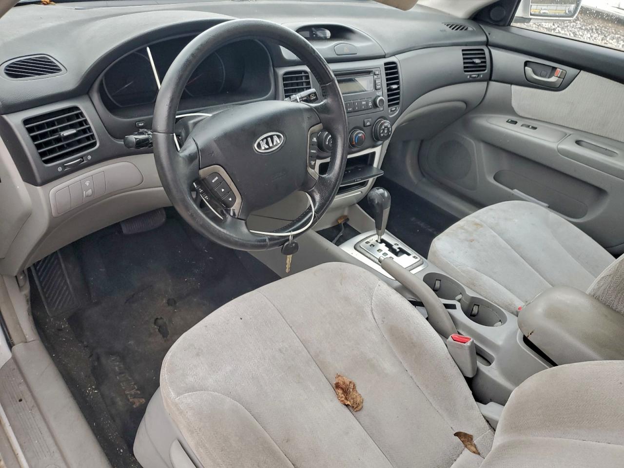 2008 Kia Optima Lx Silver vin: KNAGE123385231161