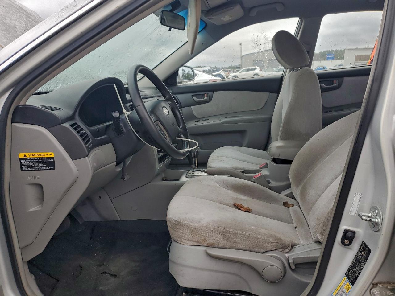 2008 Kia Optima Lx Silver vin: KNAGE123385231161