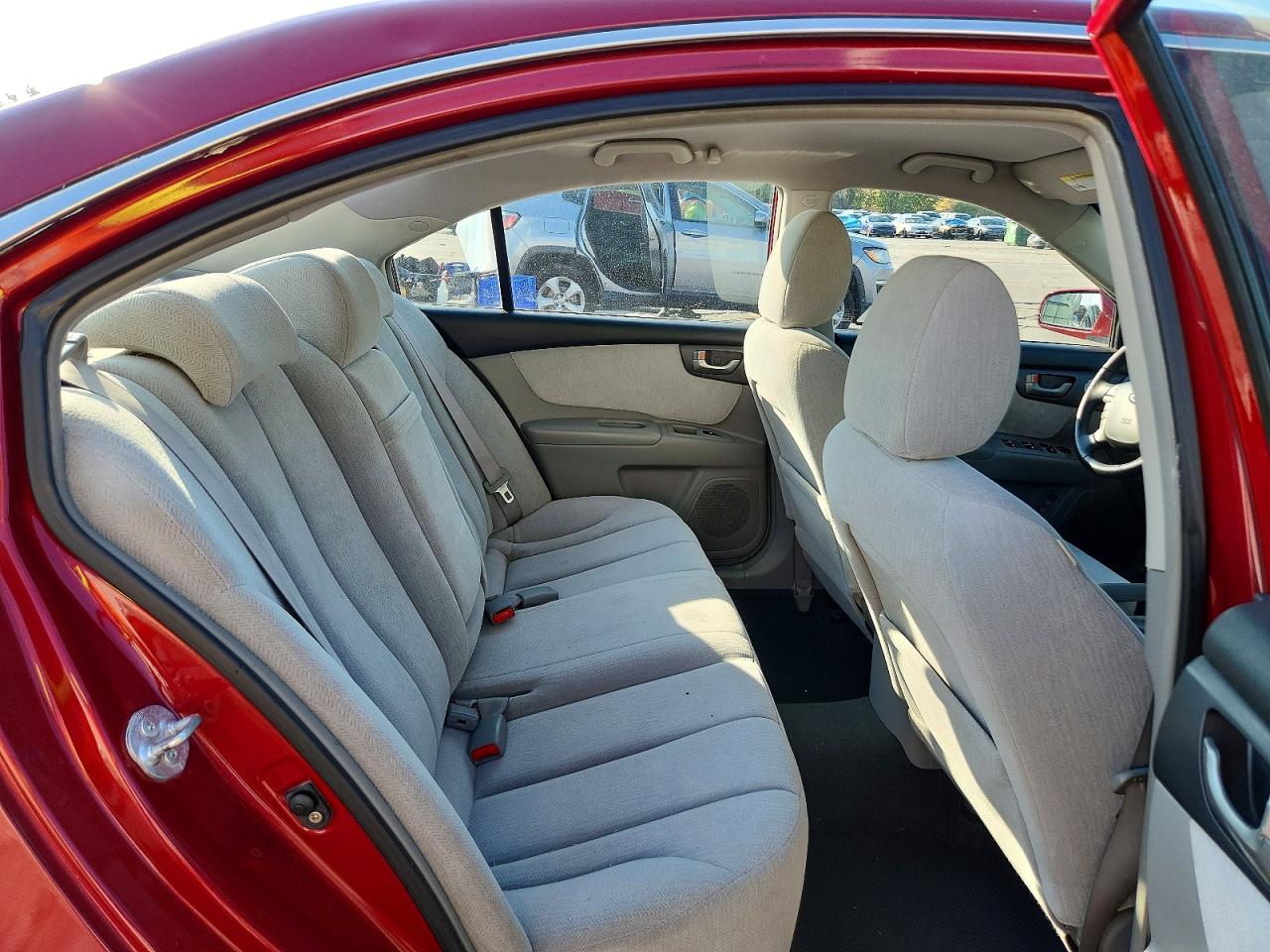 2008 Kia Optima Lx Red vin: KNAGE123385239275