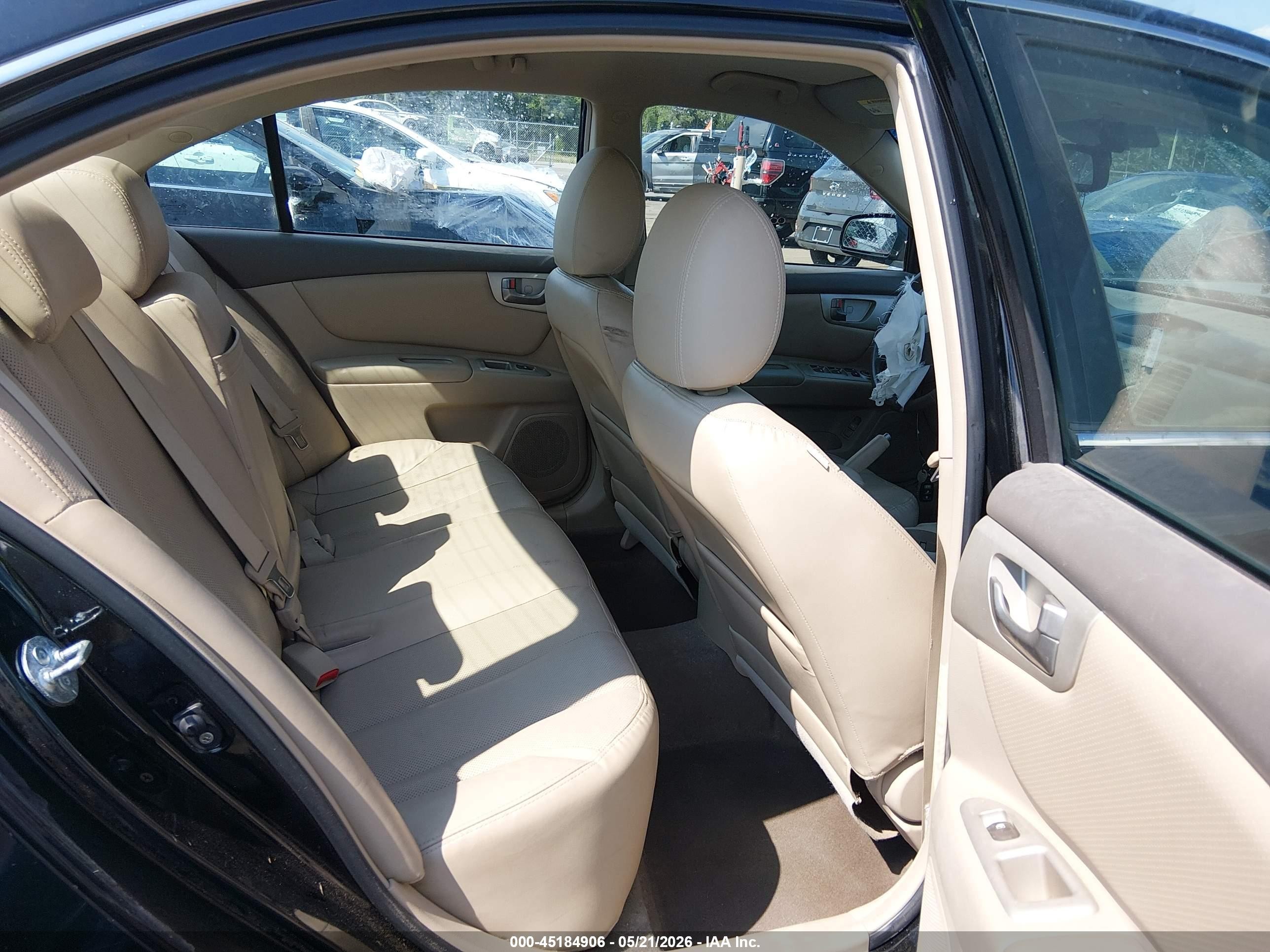 2008 Kia Optima Ex Black vin: KNAGE123385255234