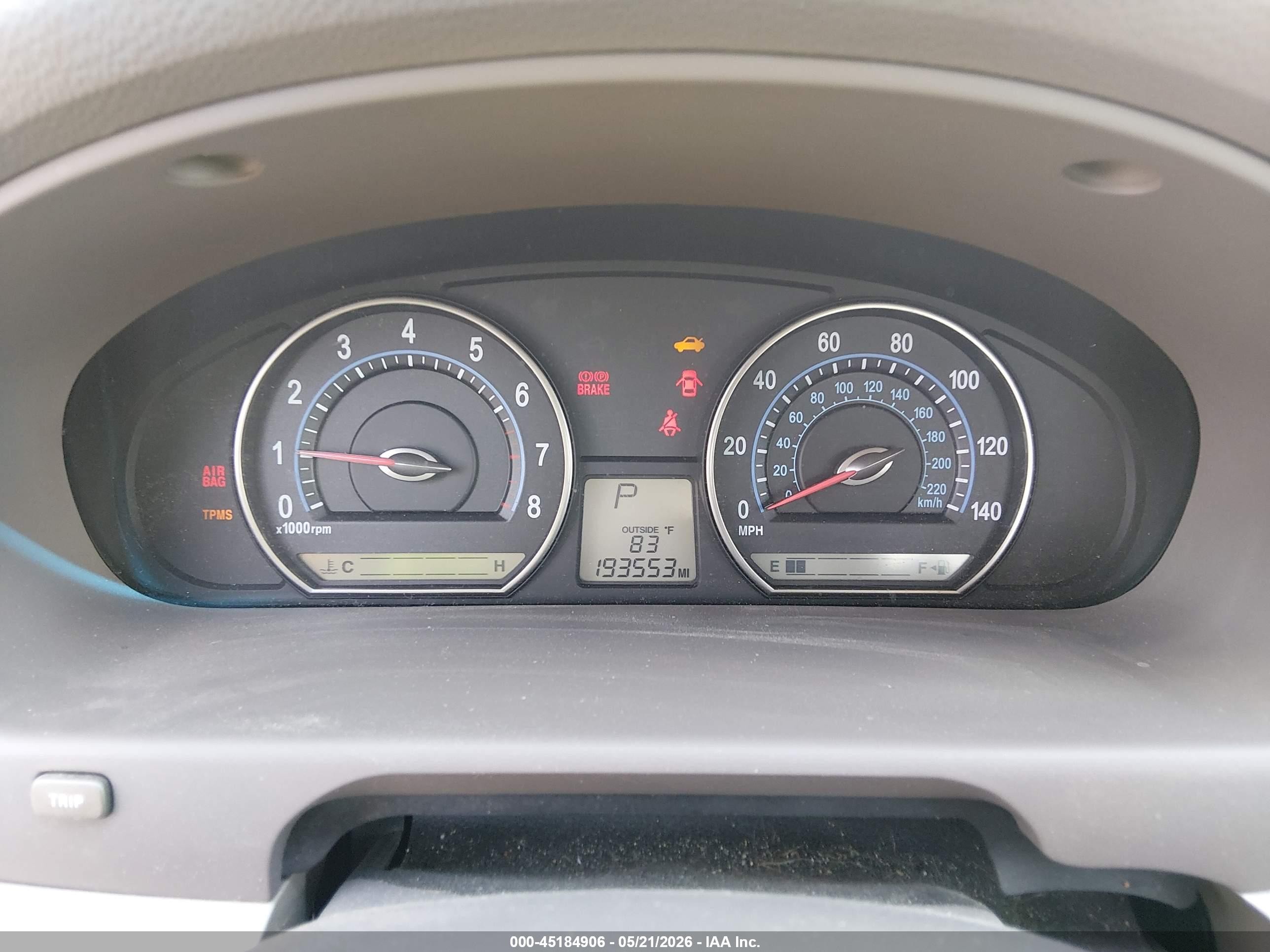 2008 Kia Optima Ex Black vin: KNAGE123385255234
