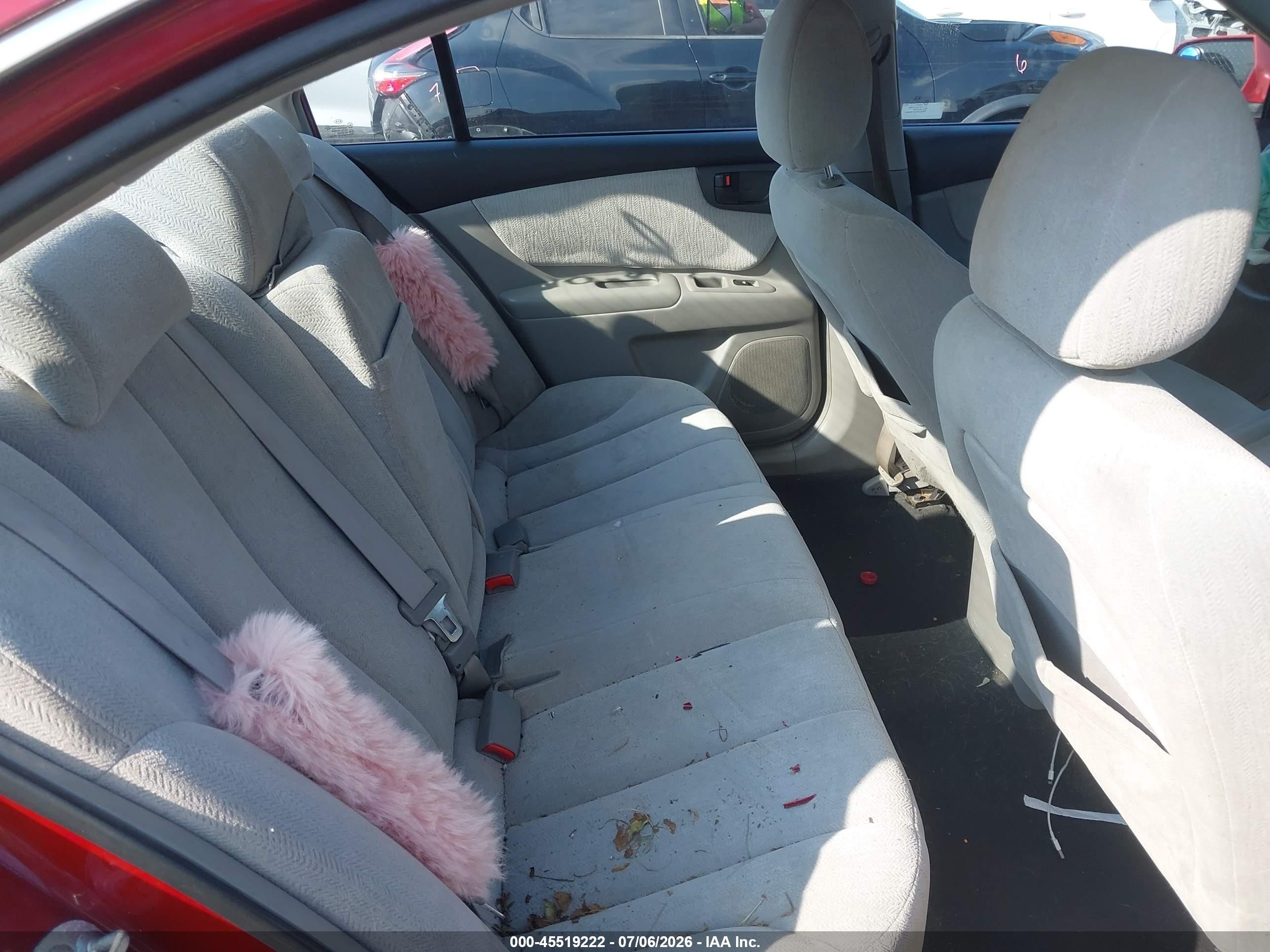 2008 Kia Optima Lx Maroon vin: KNAGE123485222615