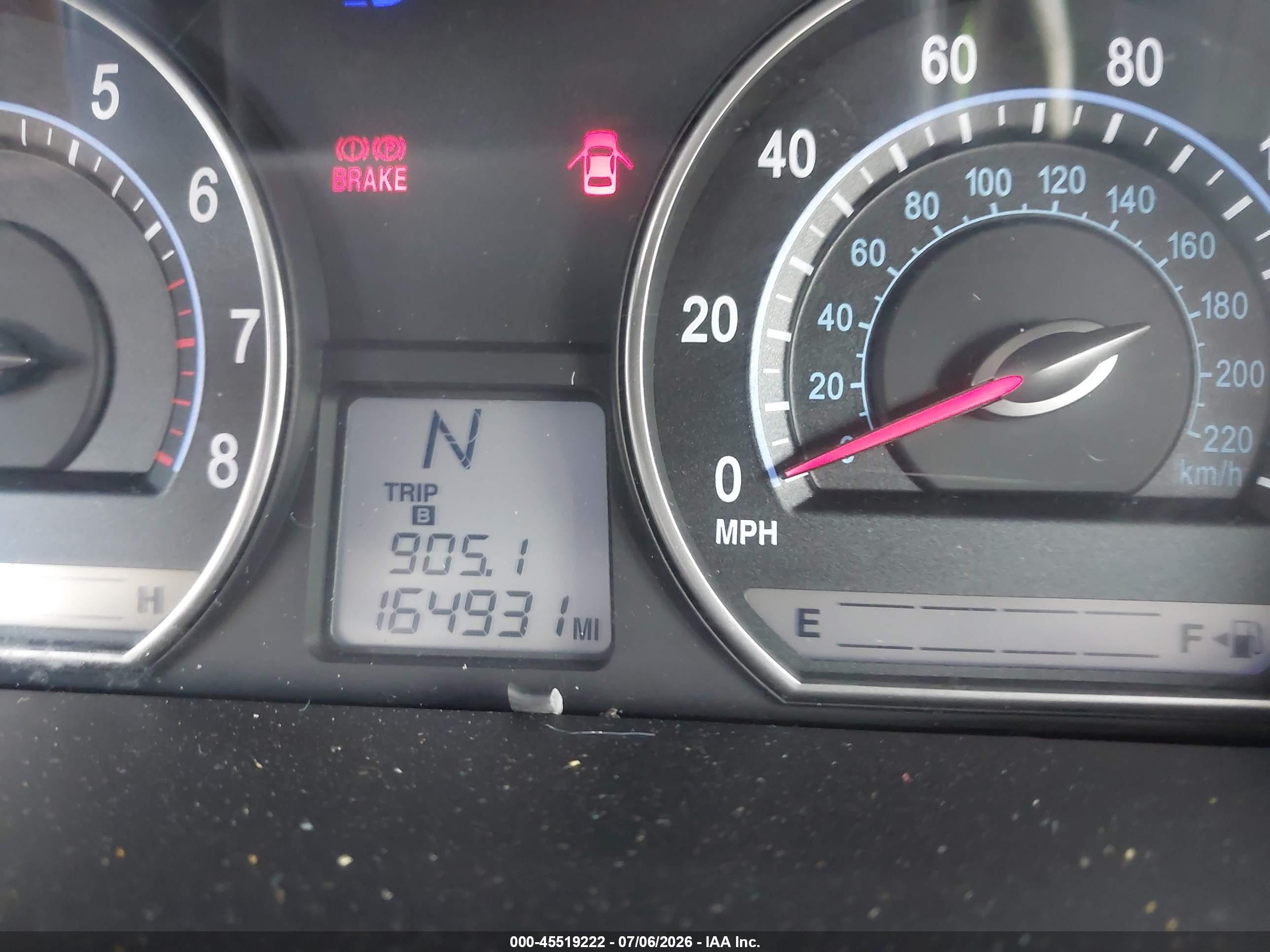 2008 Kia Optima Lx Maroon vin: KNAGE123485222615