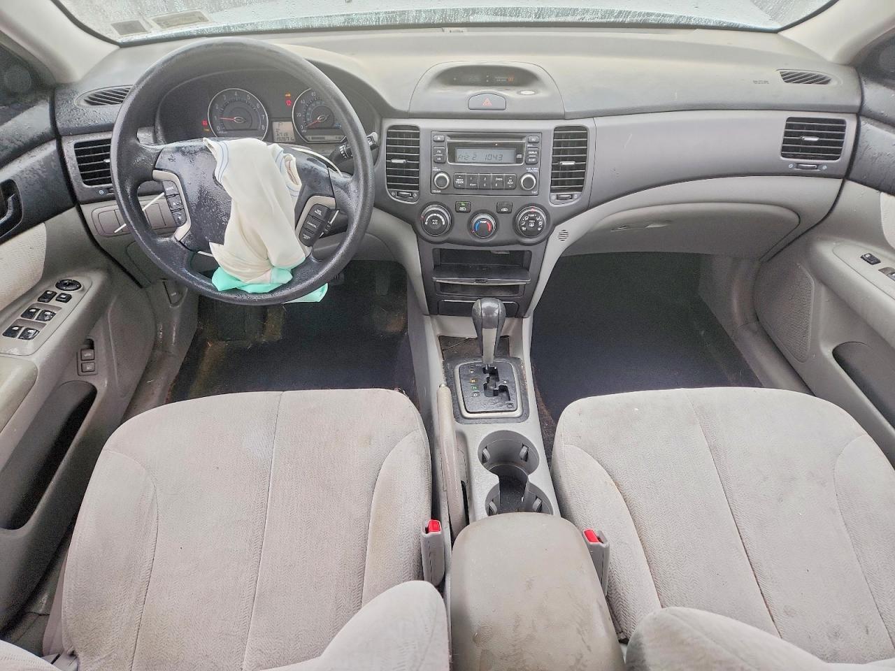 2008 Kia Optima Lx Silver vin: KNAGE123485249166