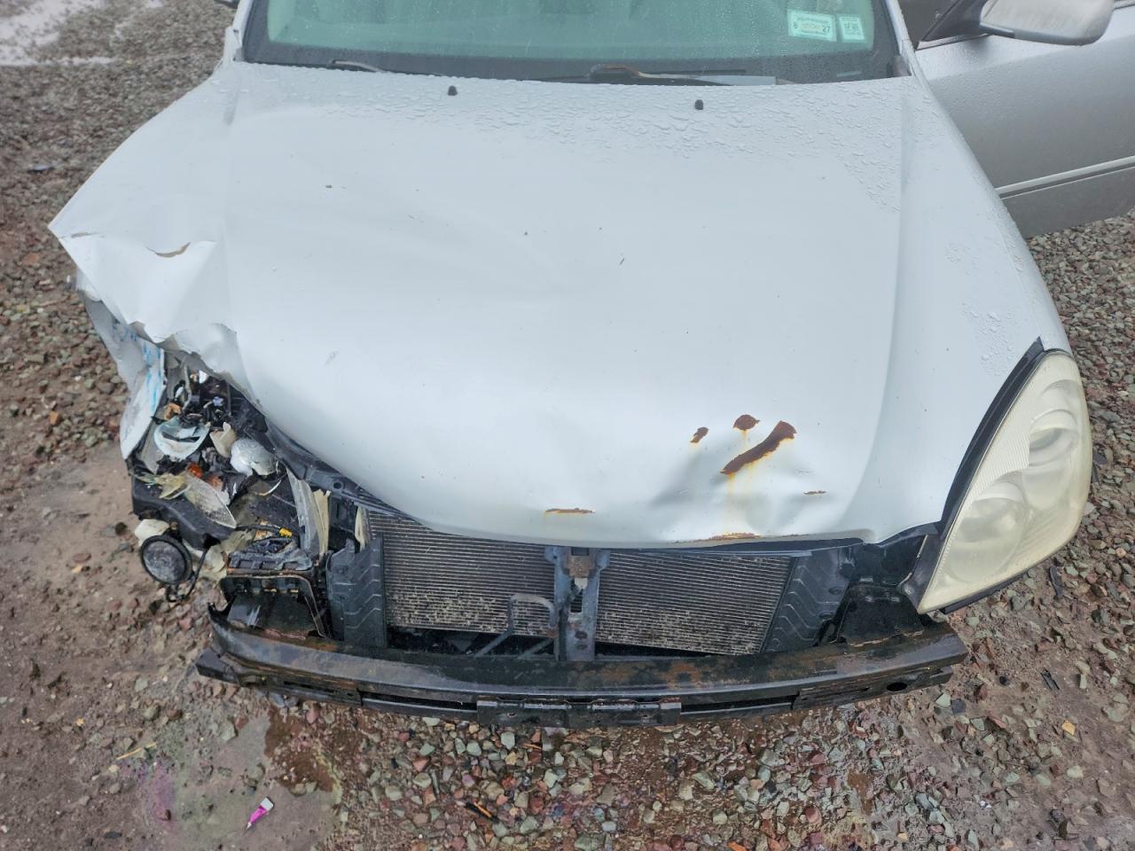 2008 Kia Optima Lx Silver vin: KNAGE123485249166