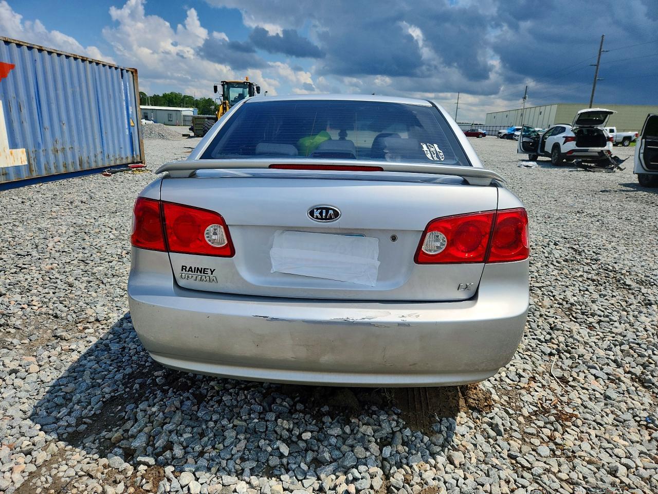2008 Kia Optima Lx Silver vin: KNAGE123585276277