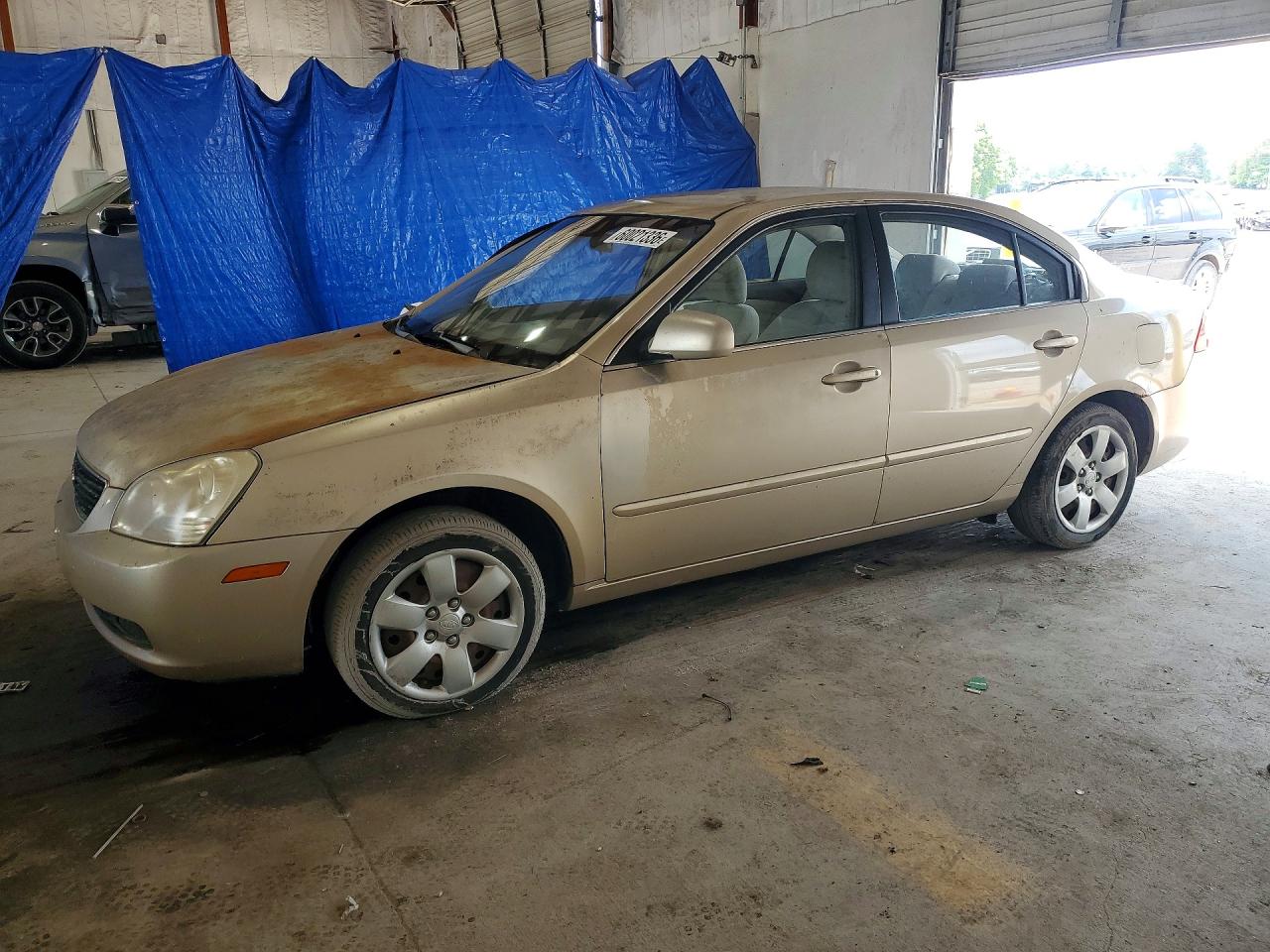 2008 Kia Optima Lx Gold vin: KNAGE123685204522