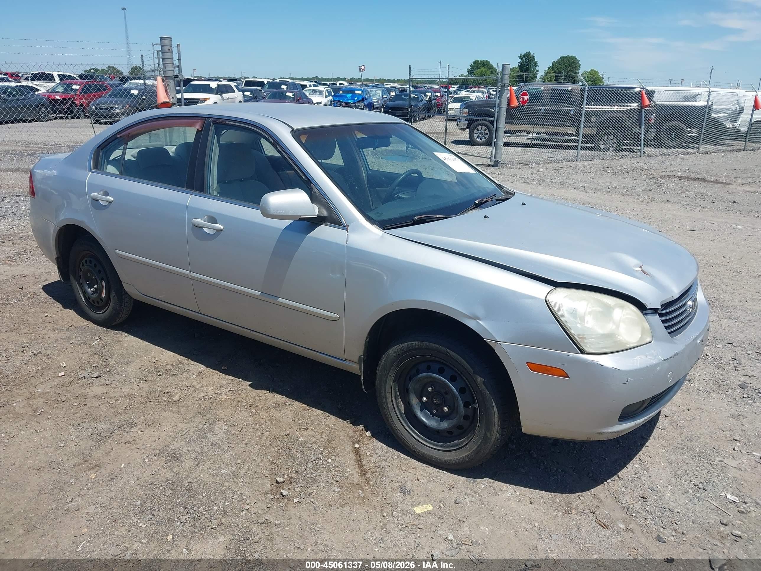 2006 Kia Optima Ex (new)/lx (new) Silver vin: KNAGE123765054692