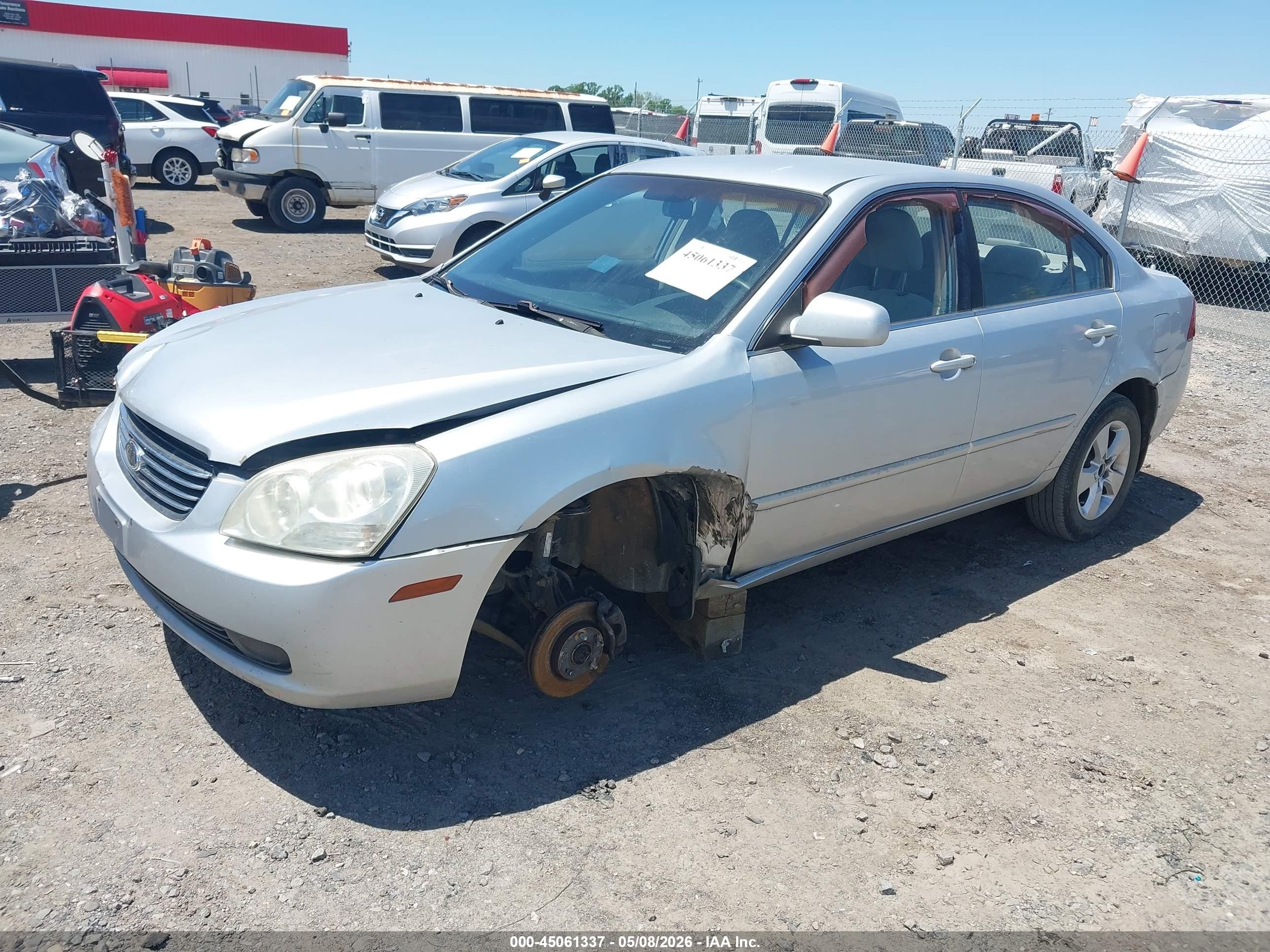 2006 Kia Optima Ex (new)/lx (new) Silver vin: KNAGE123765054692