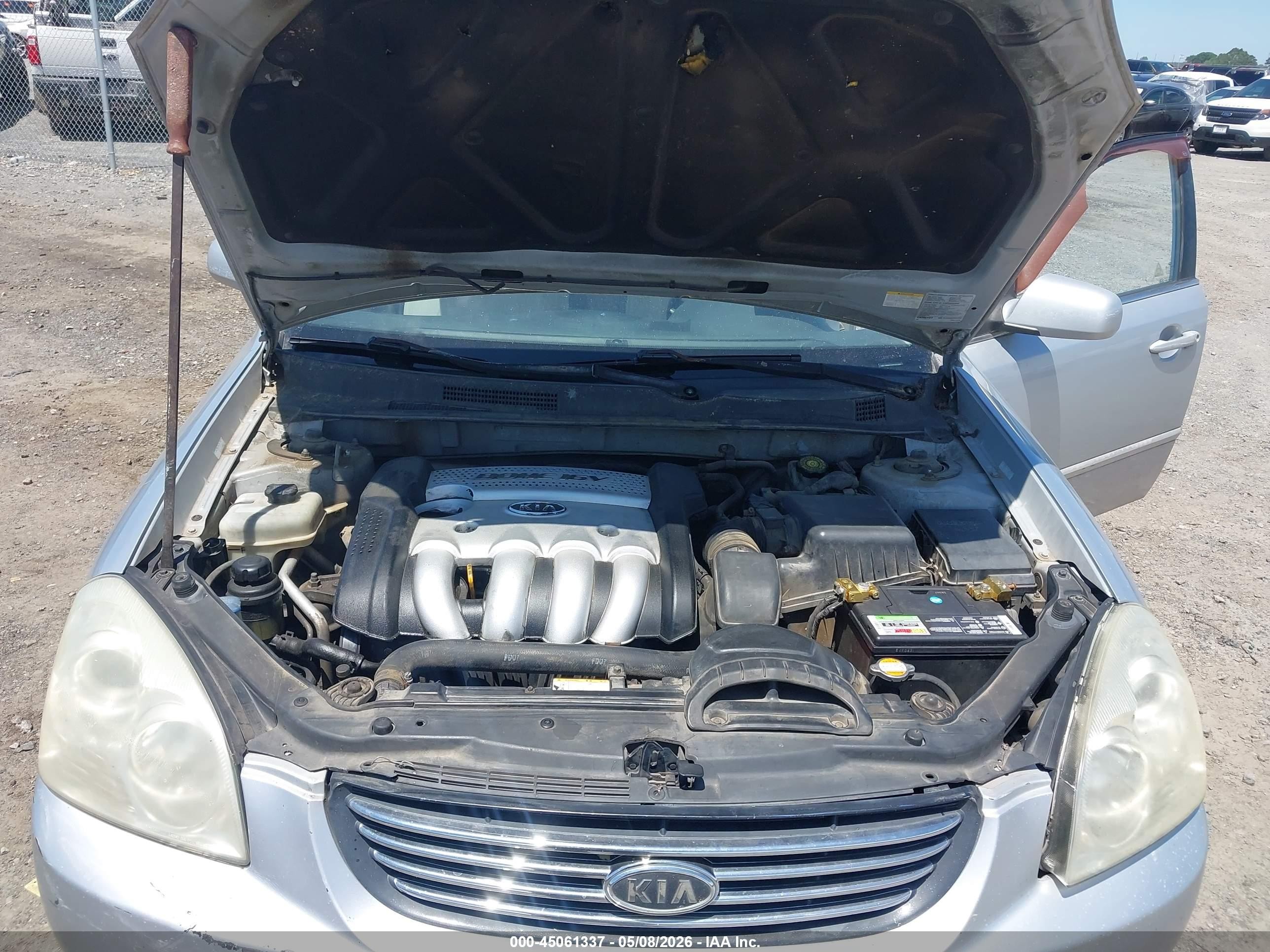 2006 Kia Optima Ex (new)/lx (new) Silver vin: KNAGE123765054692