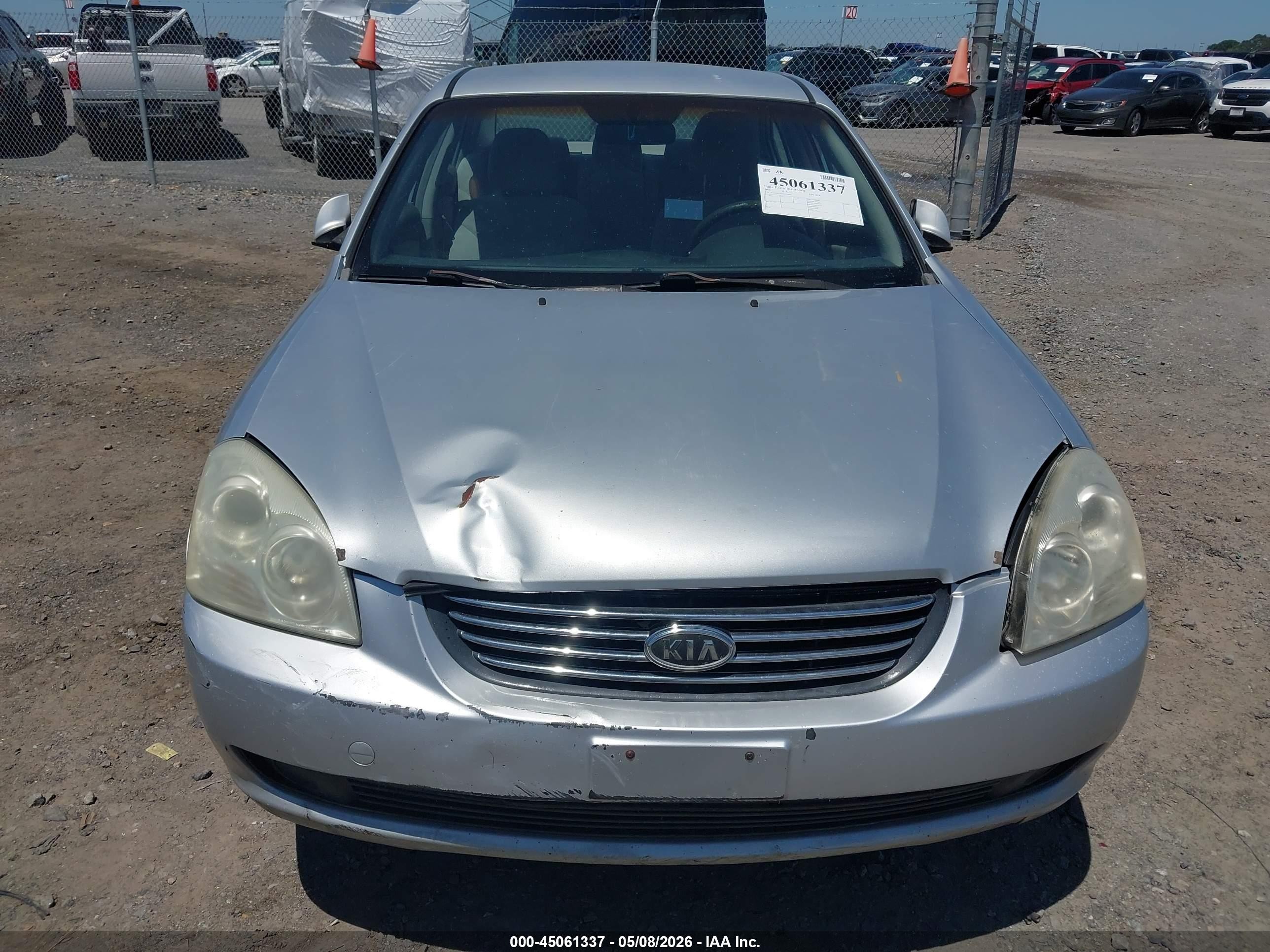 2006 Kia Optima Ex (new)/lx (new) Silver vin: KNAGE123765054692