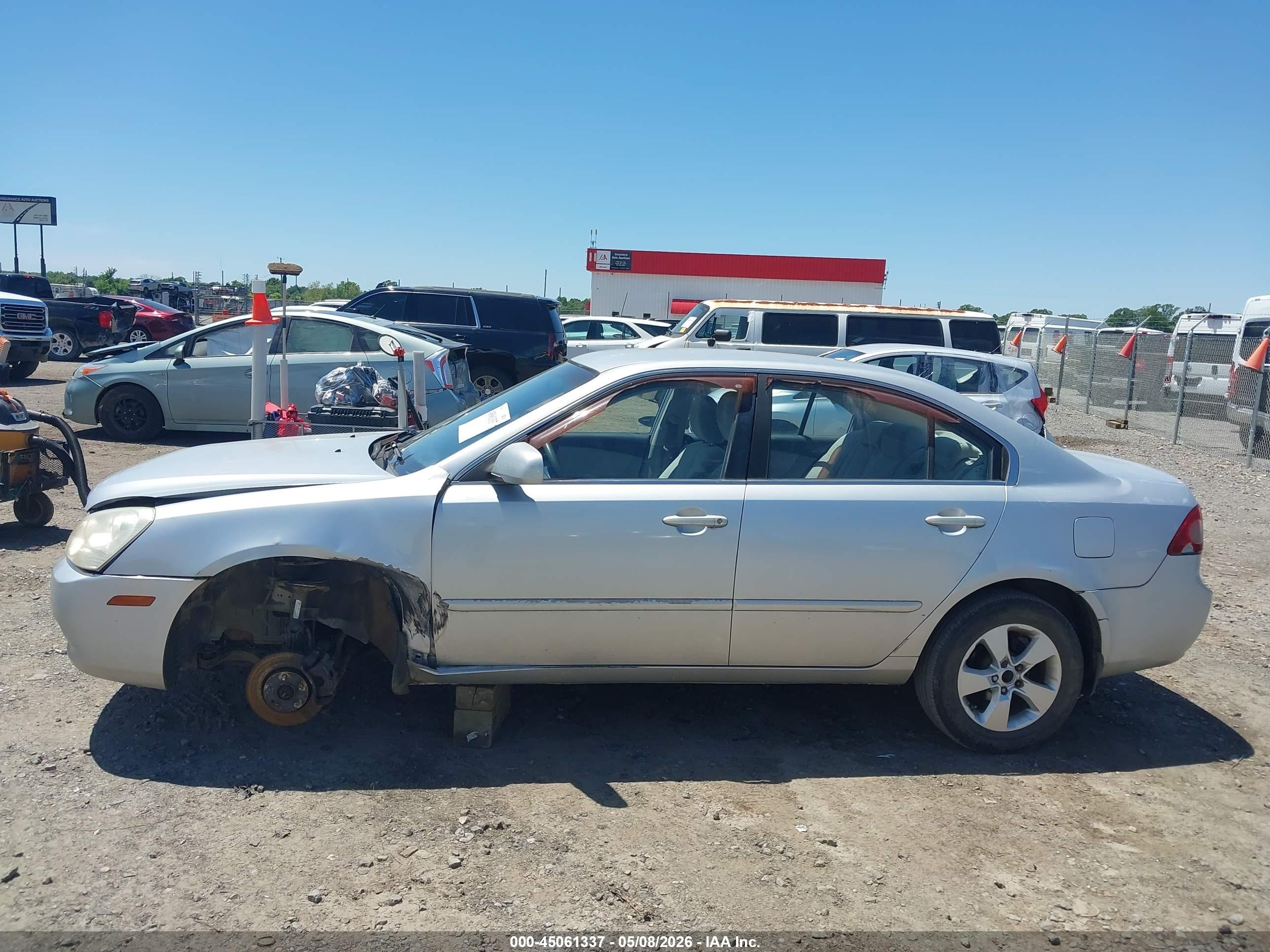 2006 Kia Optima Ex (new)/lx (new) Silver vin: KNAGE123765054692