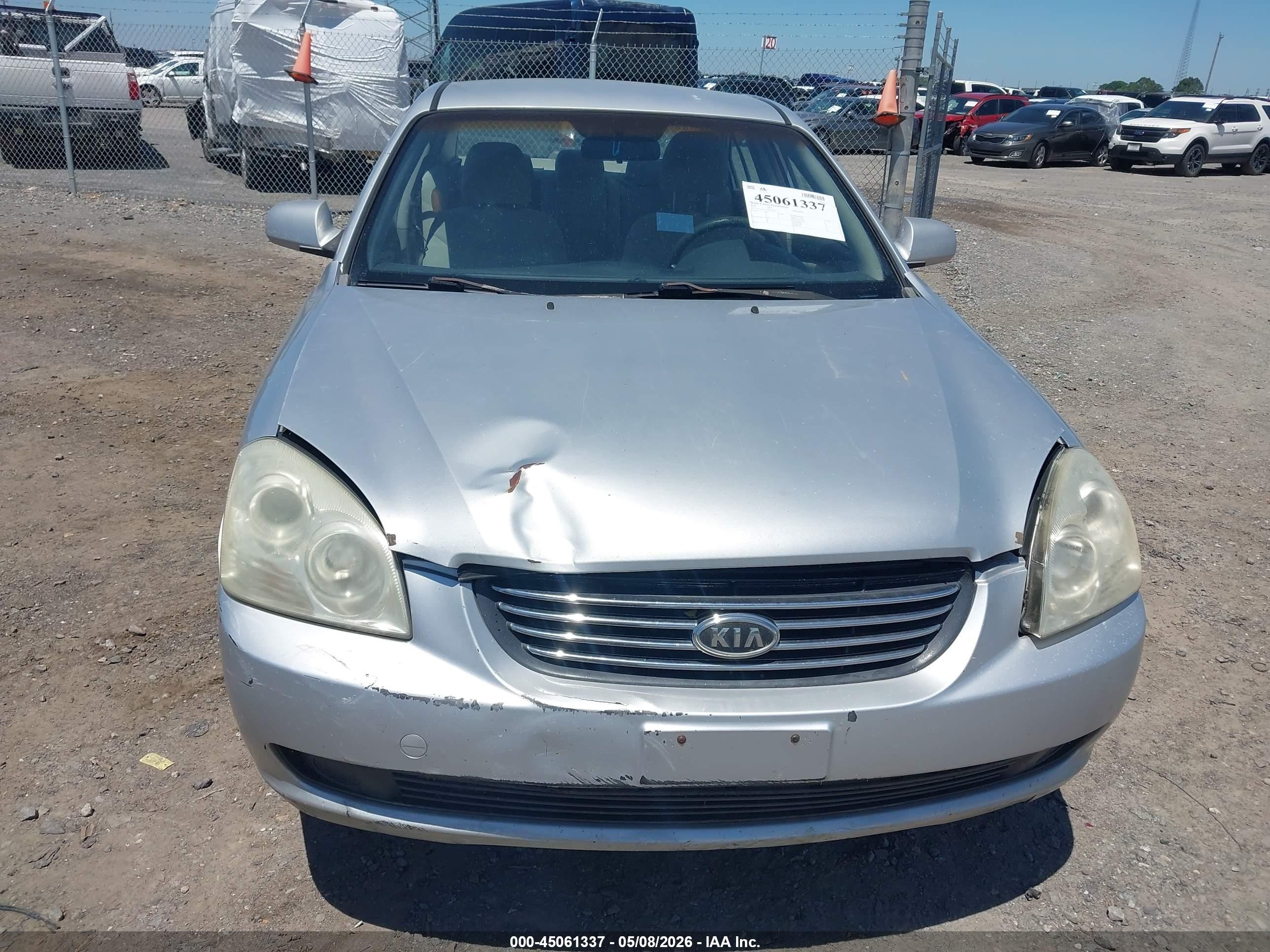 2006 Kia Optima Ex (new)/lx (new) Silver vin: KNAGE123765054692