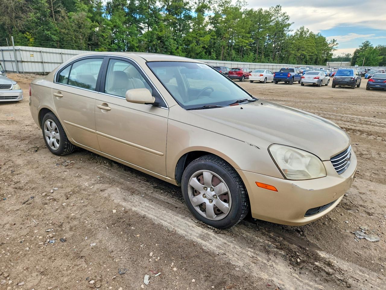 2007 Kia Optima Lx/ex Gold vin: KNAGE123775146788