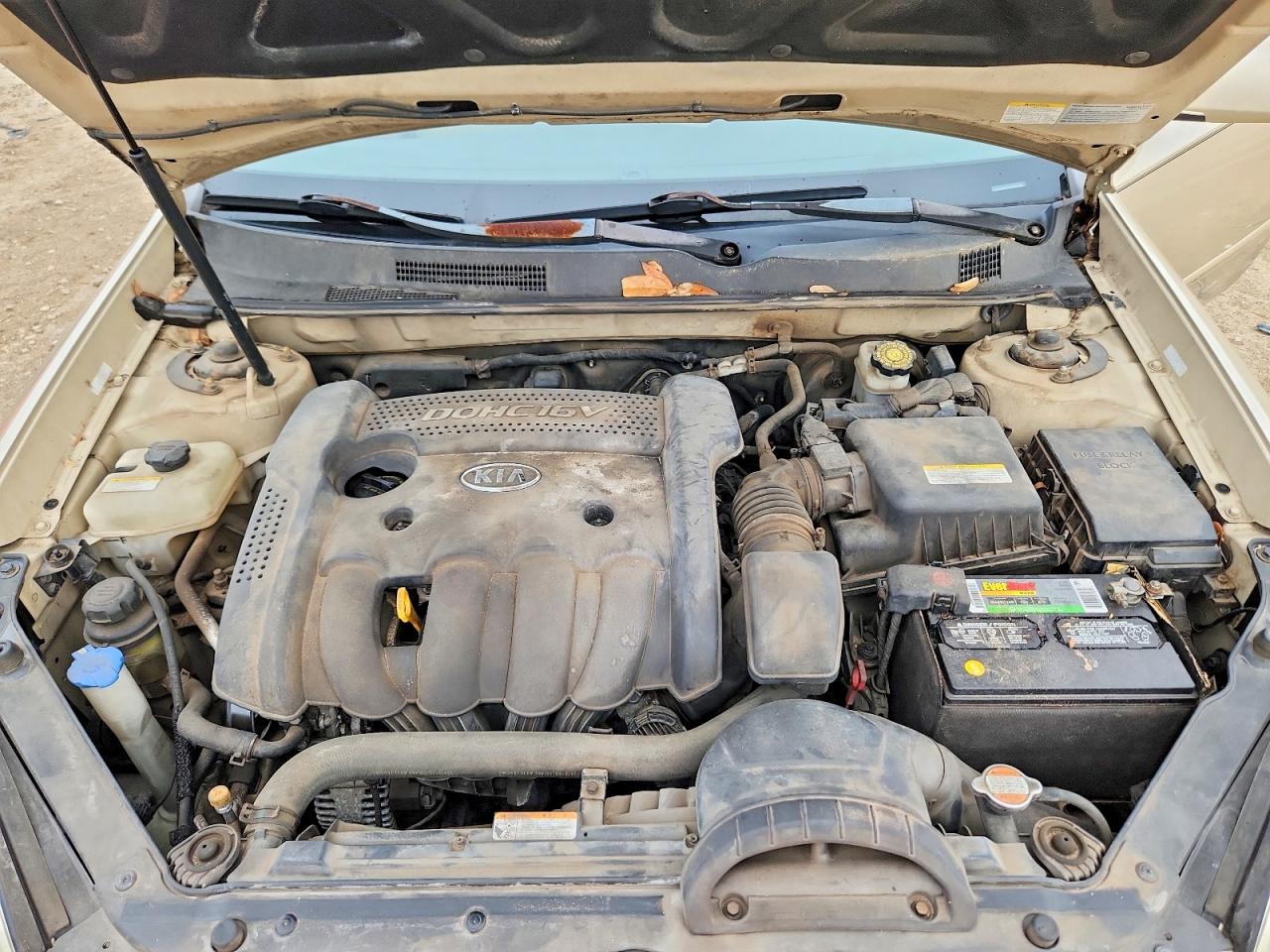 2007 Kia Optima Lx/ex Gold vin: KNAGE123775146788