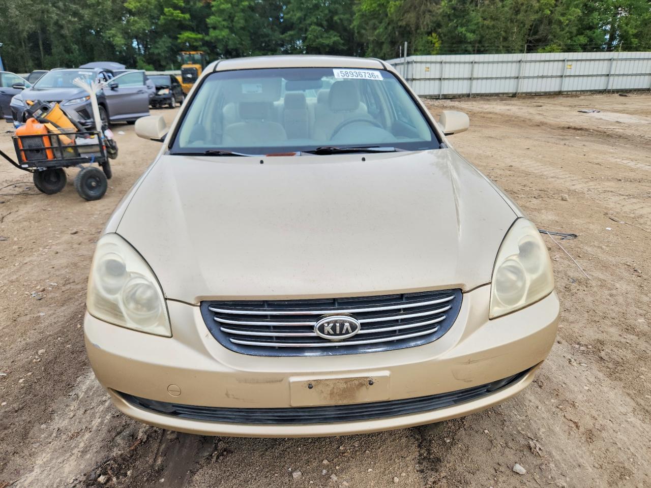 2007 Kia Optima Lx/ex Gold vin: KNAGE123775146788