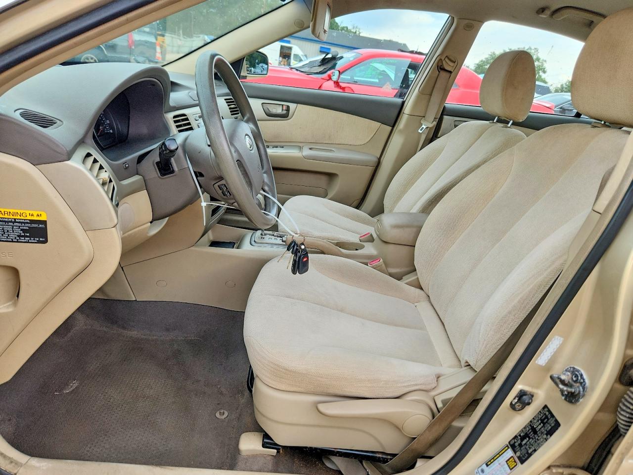 2007 Kia Optima Lx/ex Gold vin: KNAGE123775146788