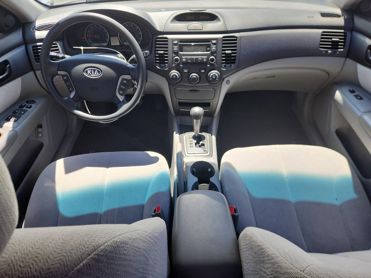 2007 Kia Optima Lx Silver vin: KNAGE123775147004