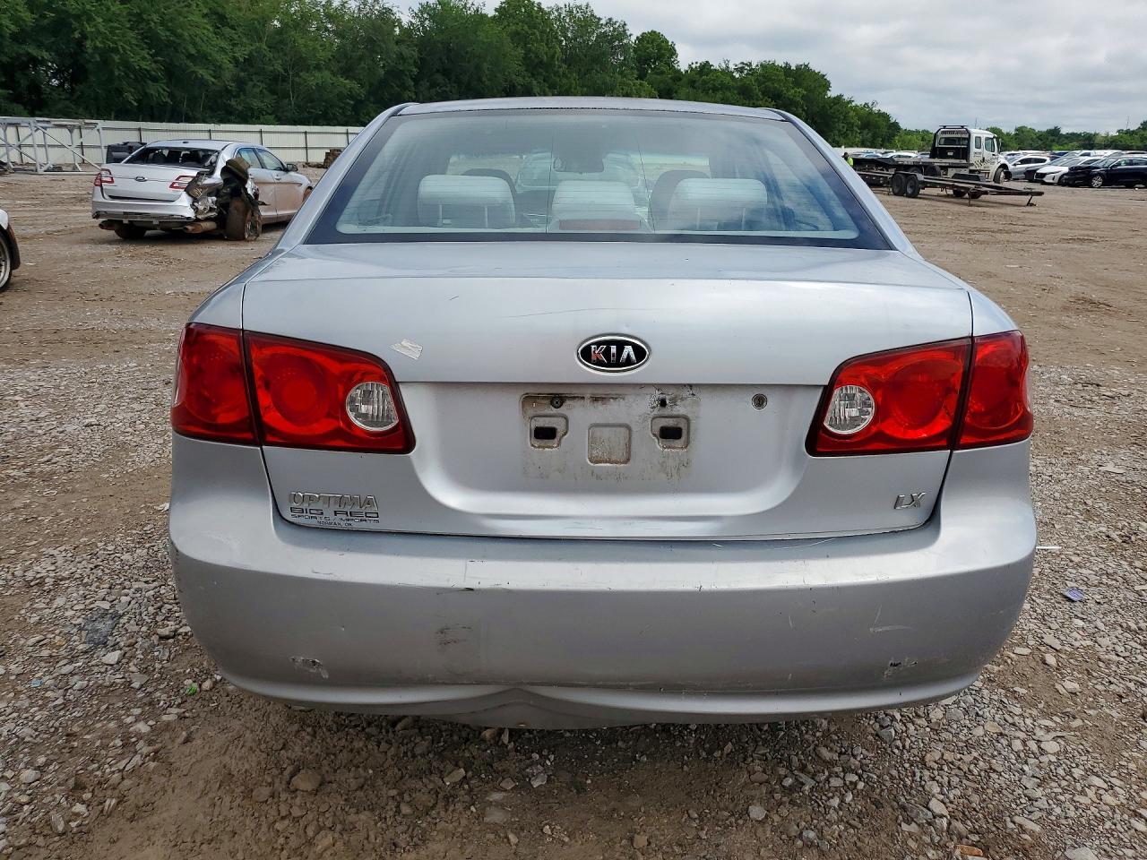 2006 Kia Optima Lx Silver vin: KNAGE123965036128