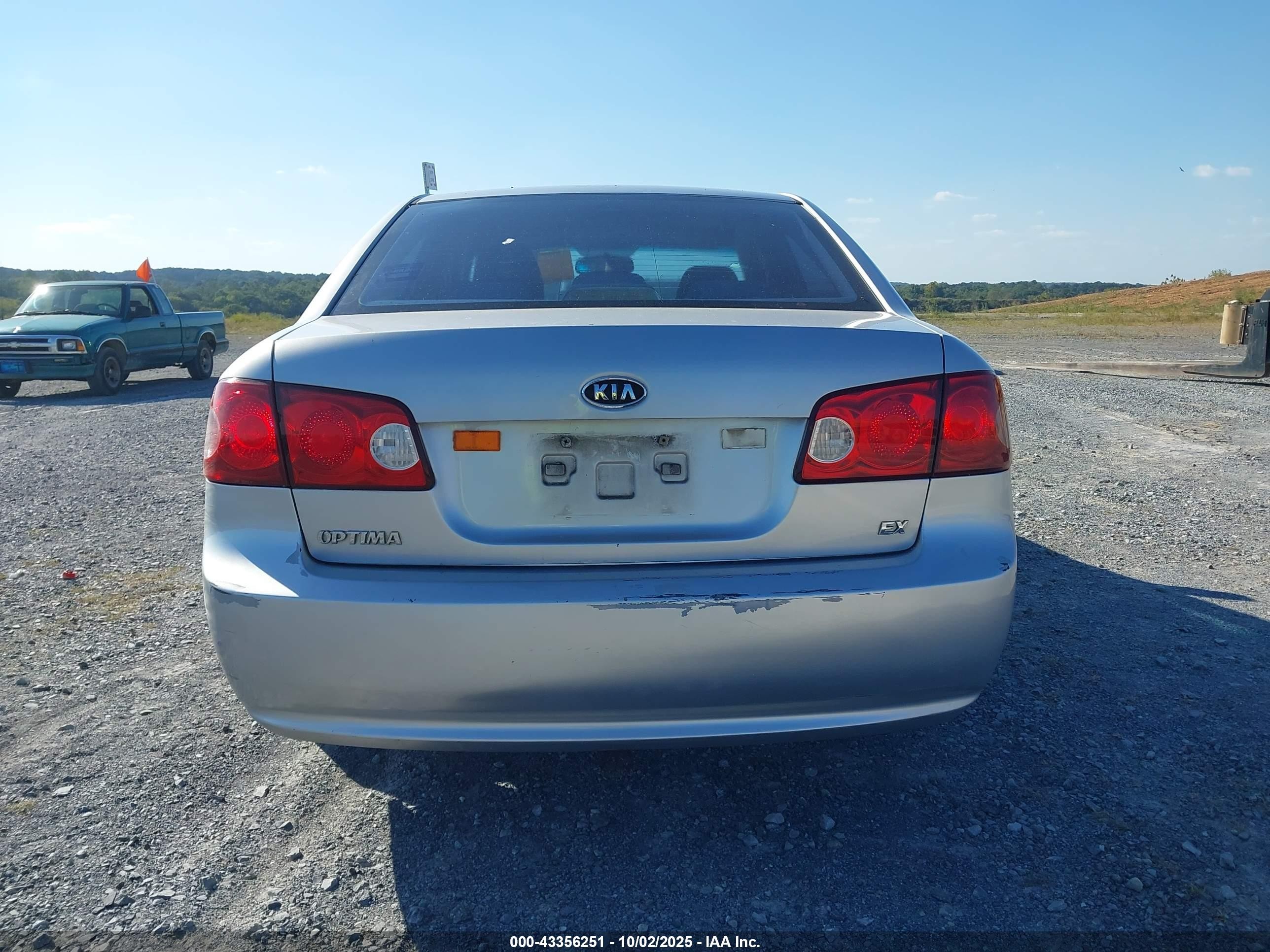 2006 Kia Optima Ex (new)/lx (new) Silver vin: KNAGE123965064804