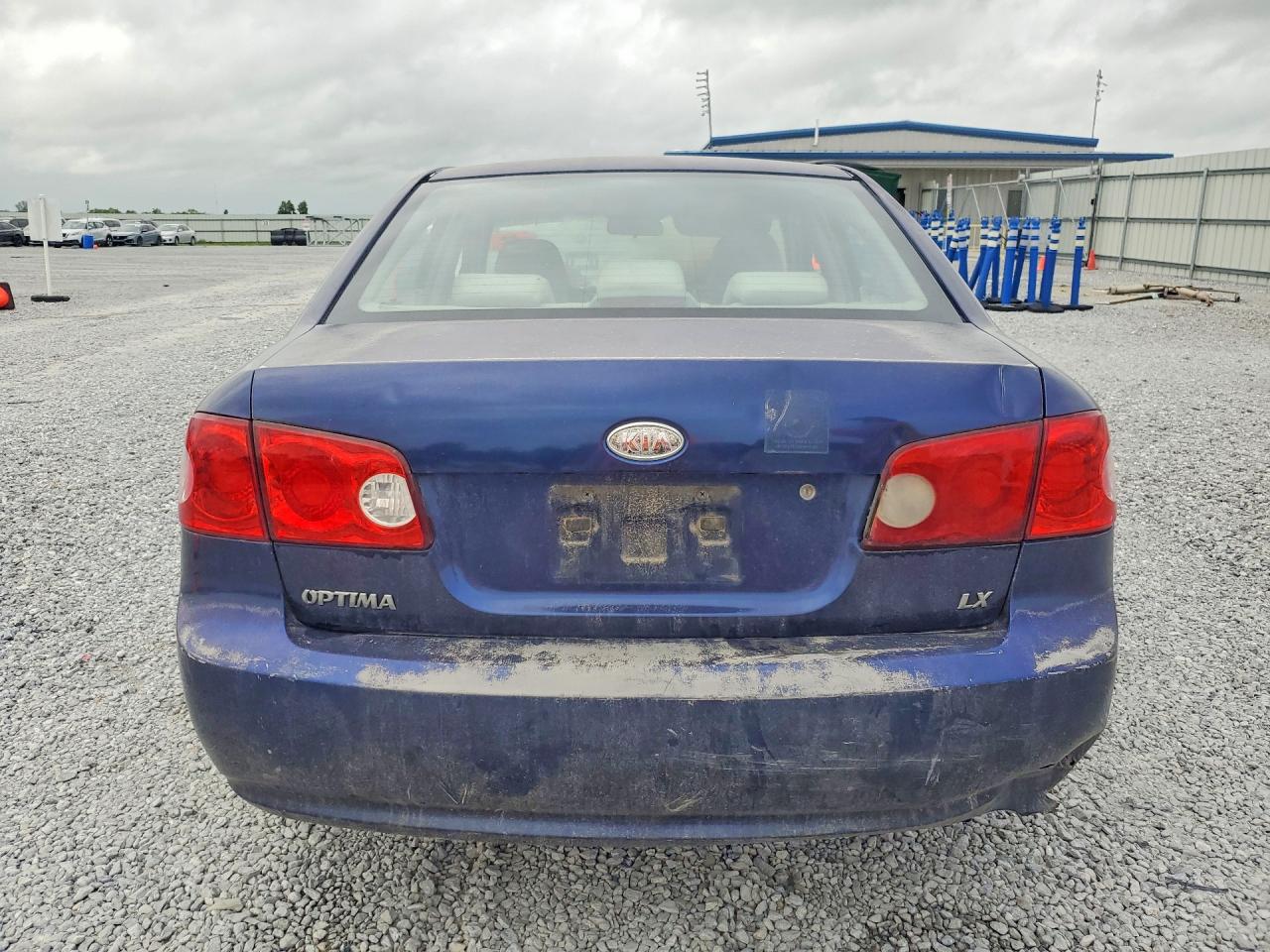 2007 Kia Optima Lx Blue vin: KNAGE123975110813