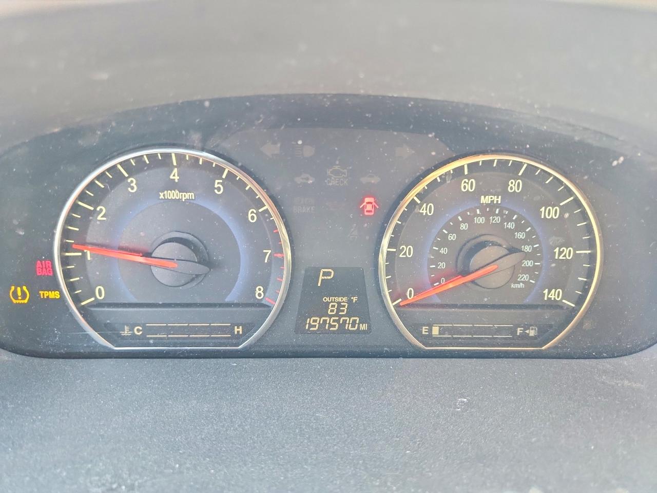 2007 Kia Optima Lx Burgundy vin: KNAGE123975139857