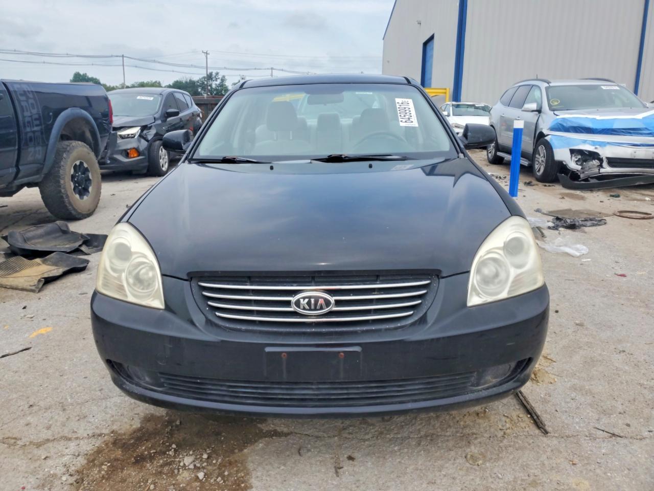 2008 Kia Optima Lx Черный vin: KNAGE123985173685
