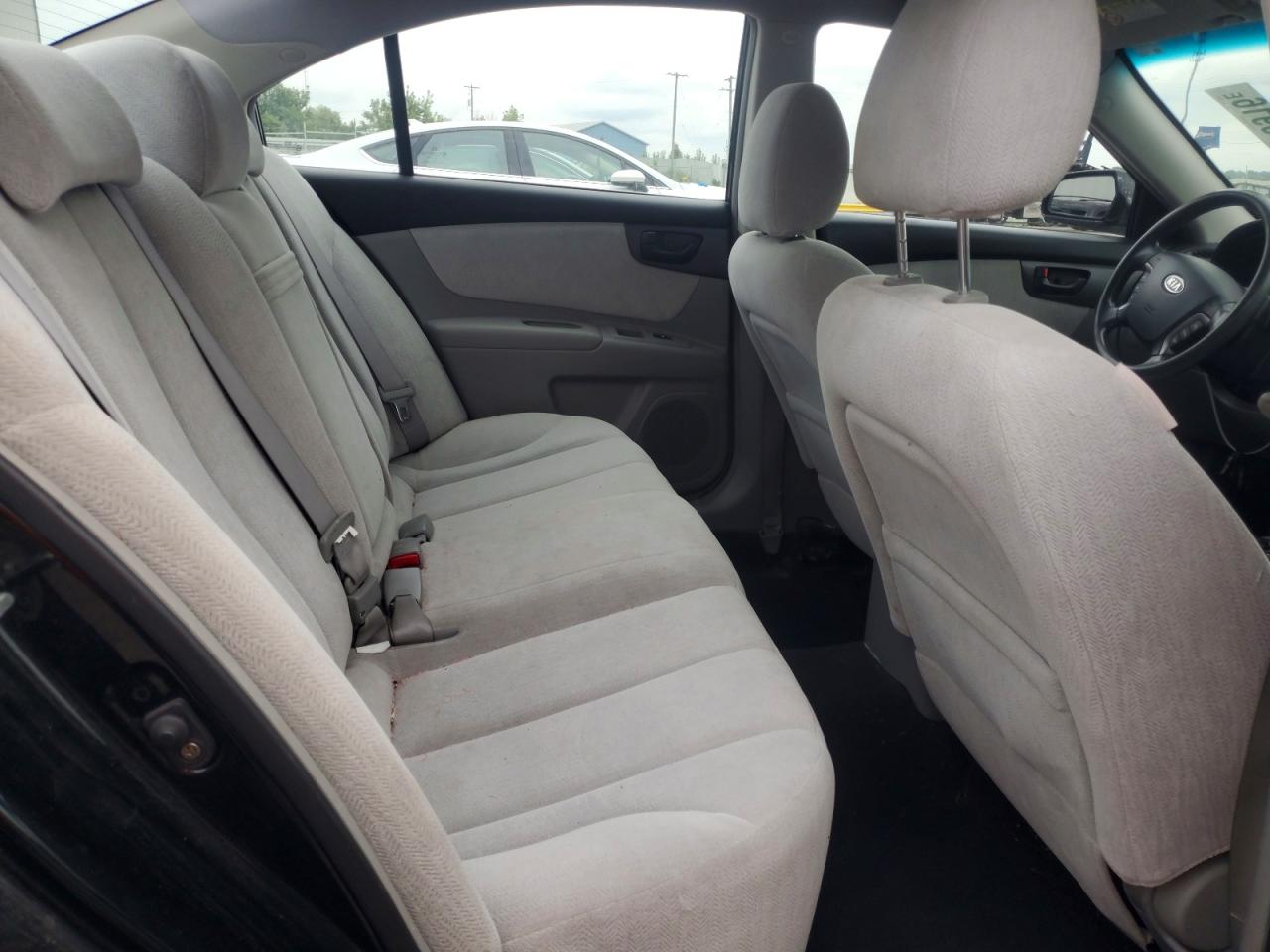 2008 Kia Optima Lx Черный vin: KNAGE123985173685