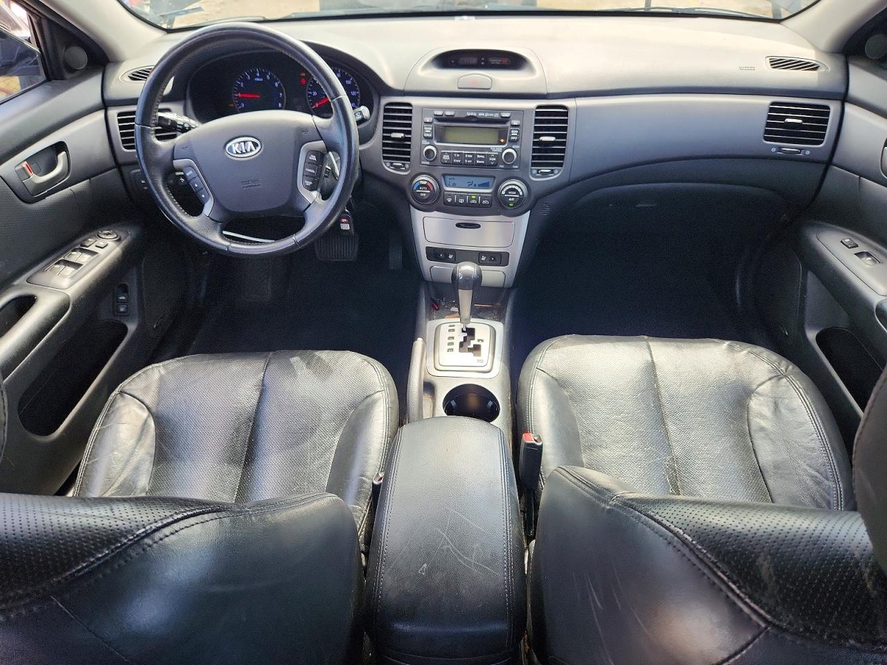 2008 Kia Optima Lx Черный vin: KNAGE123985238969