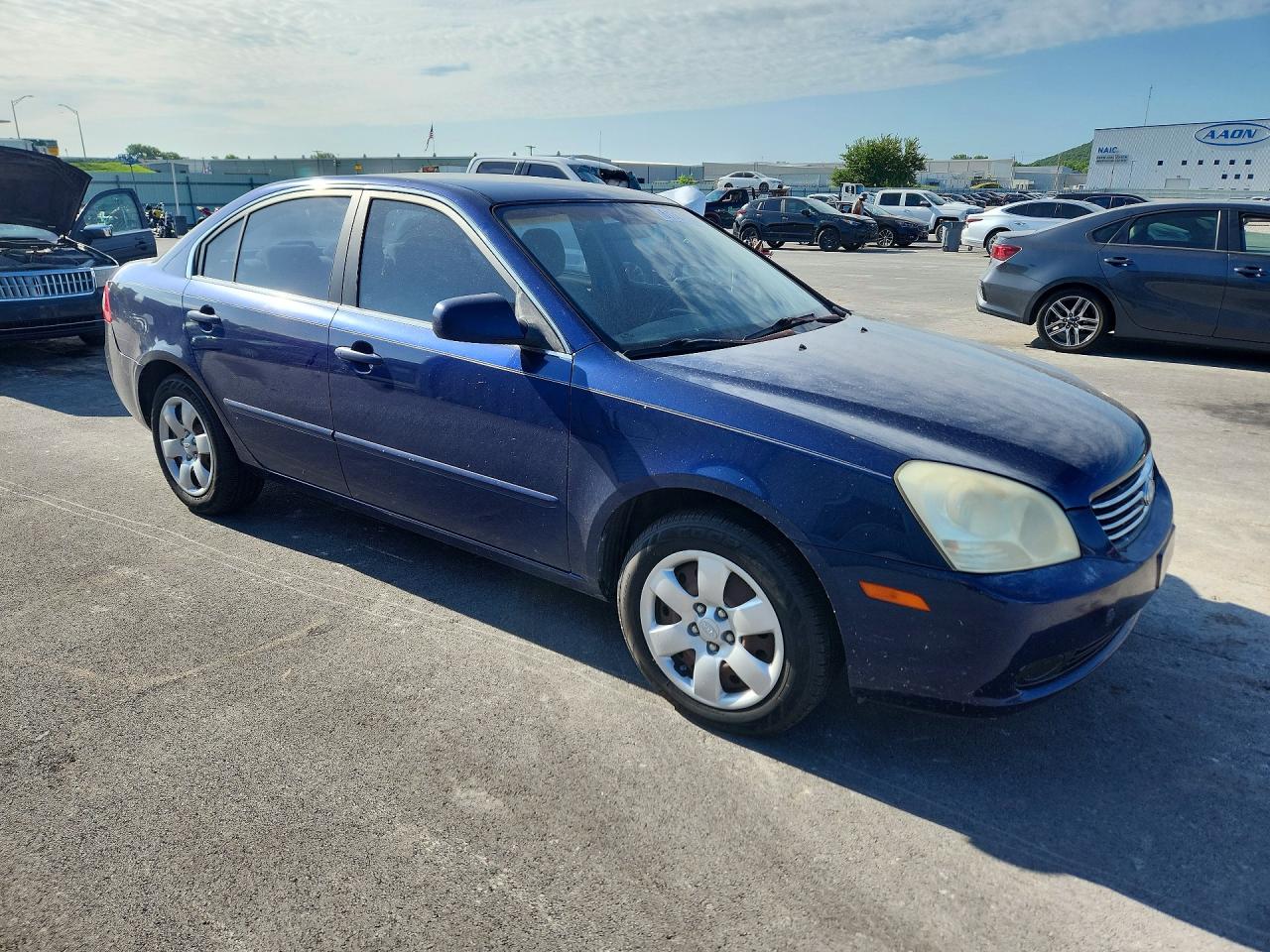 2006 Kia Optima Lx Blue vin: KNAGE123X65039572